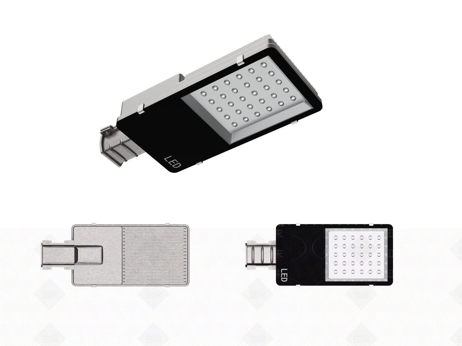 现代简约路灯SU模型下载【ID:1189308992】
