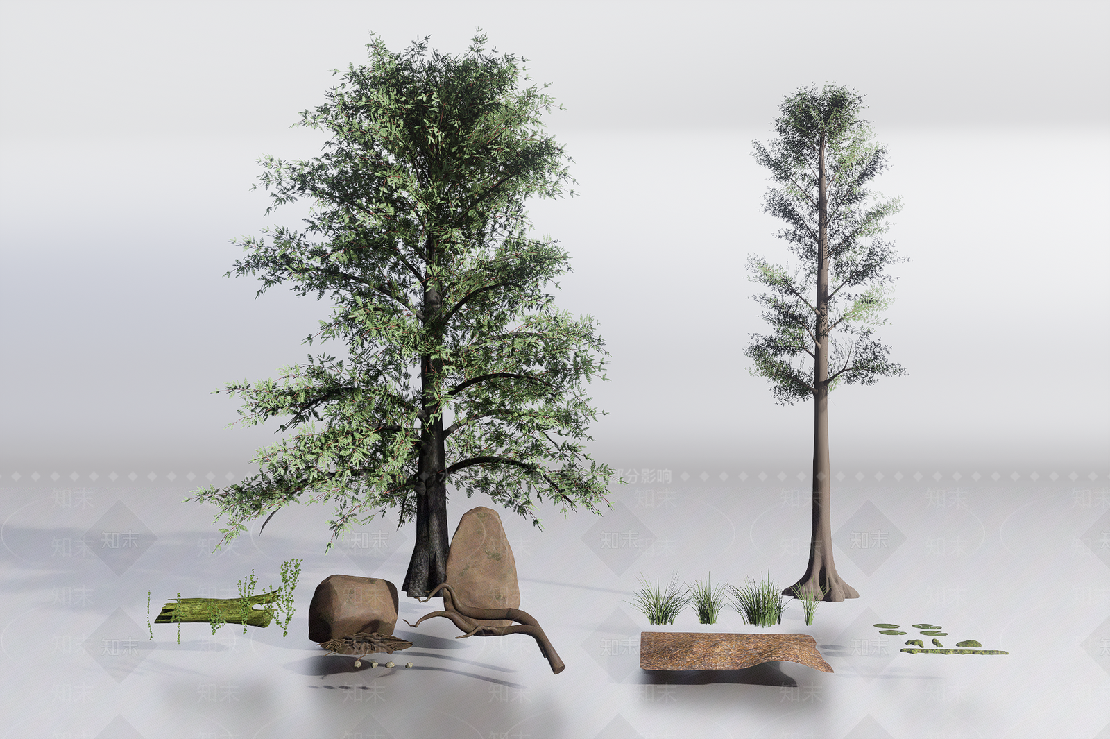 乔木3D模型下载【ID:1189310887】