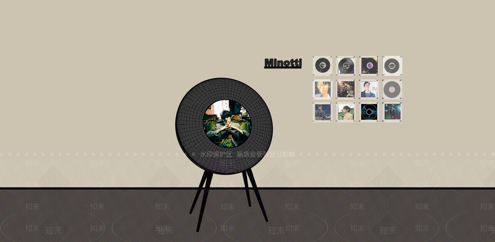 音响3D模型下载【ID:1189311216】