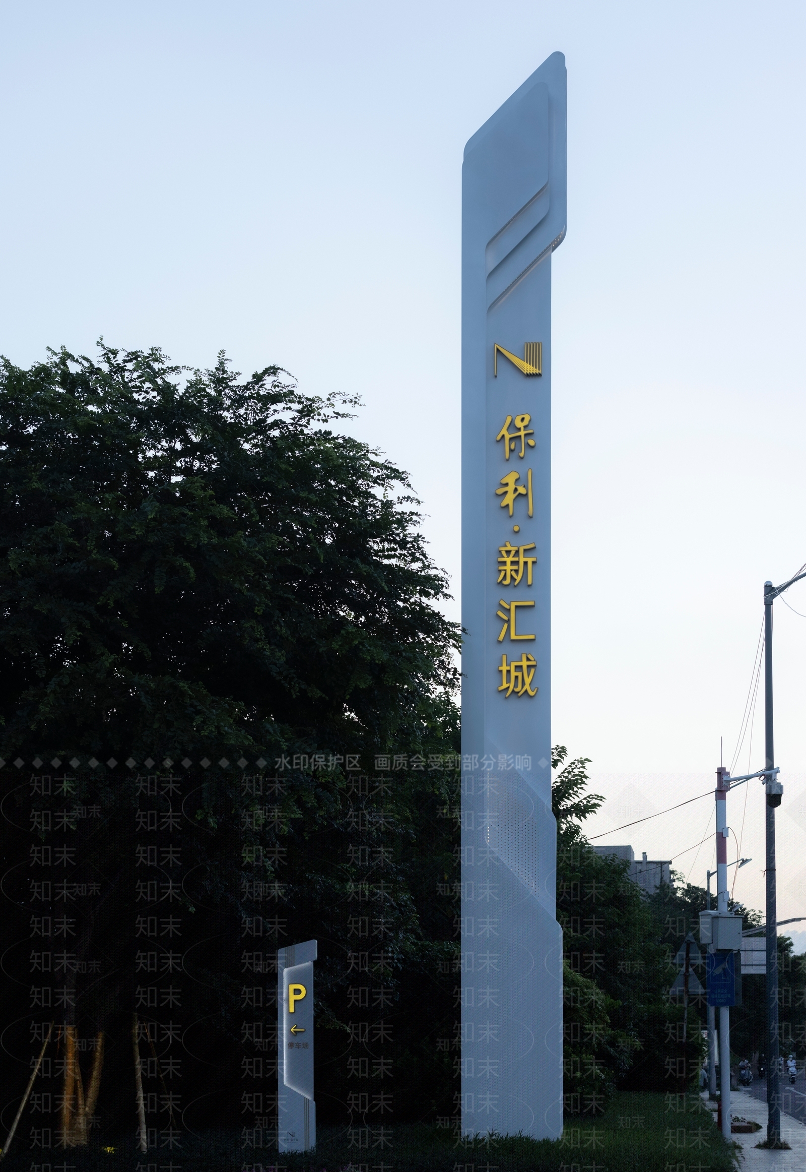 现代商业景观SU模型下载【ID:1189314867】