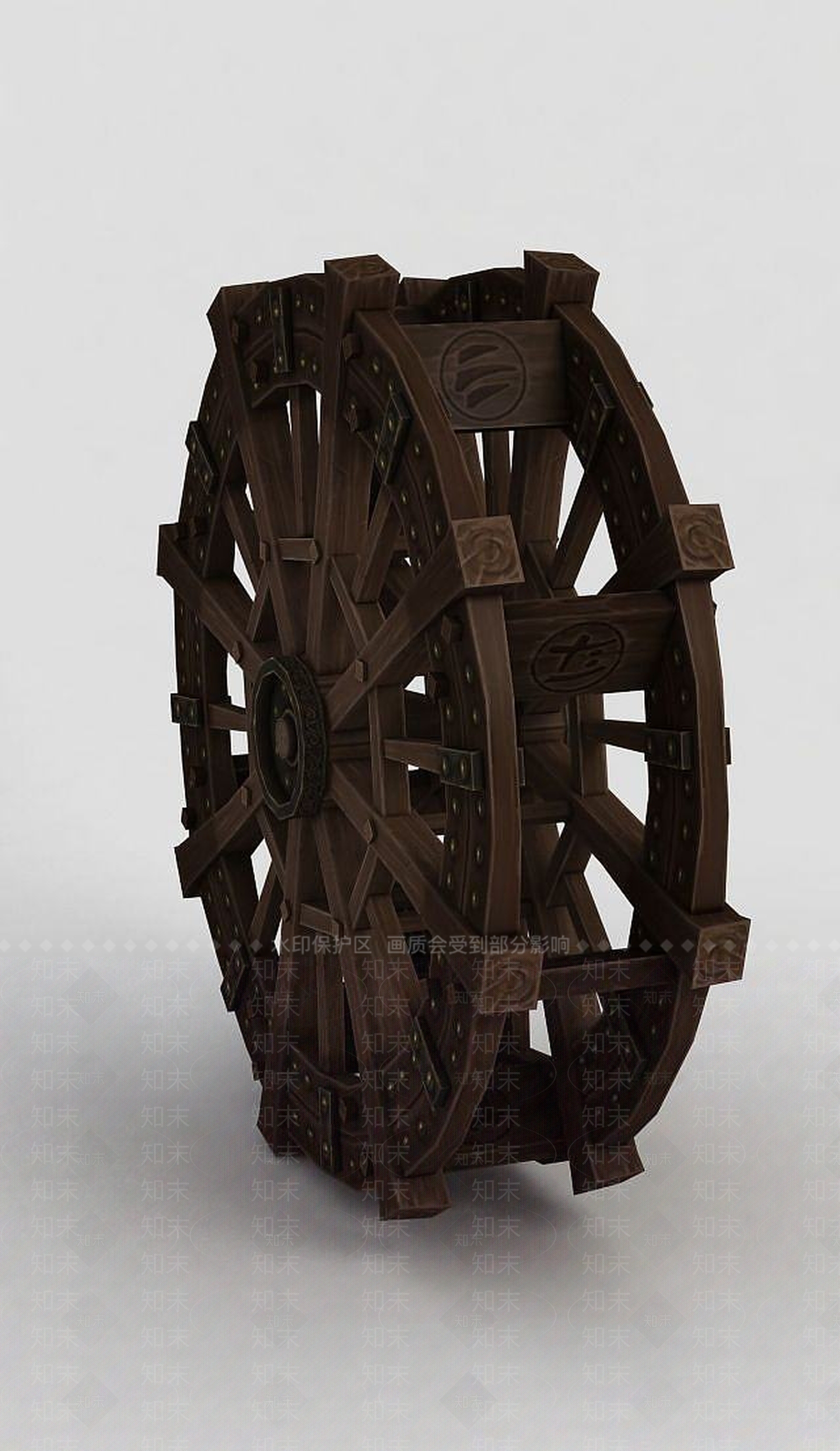 现代魔兽世界水车3D模型下载【ID:1189320061】