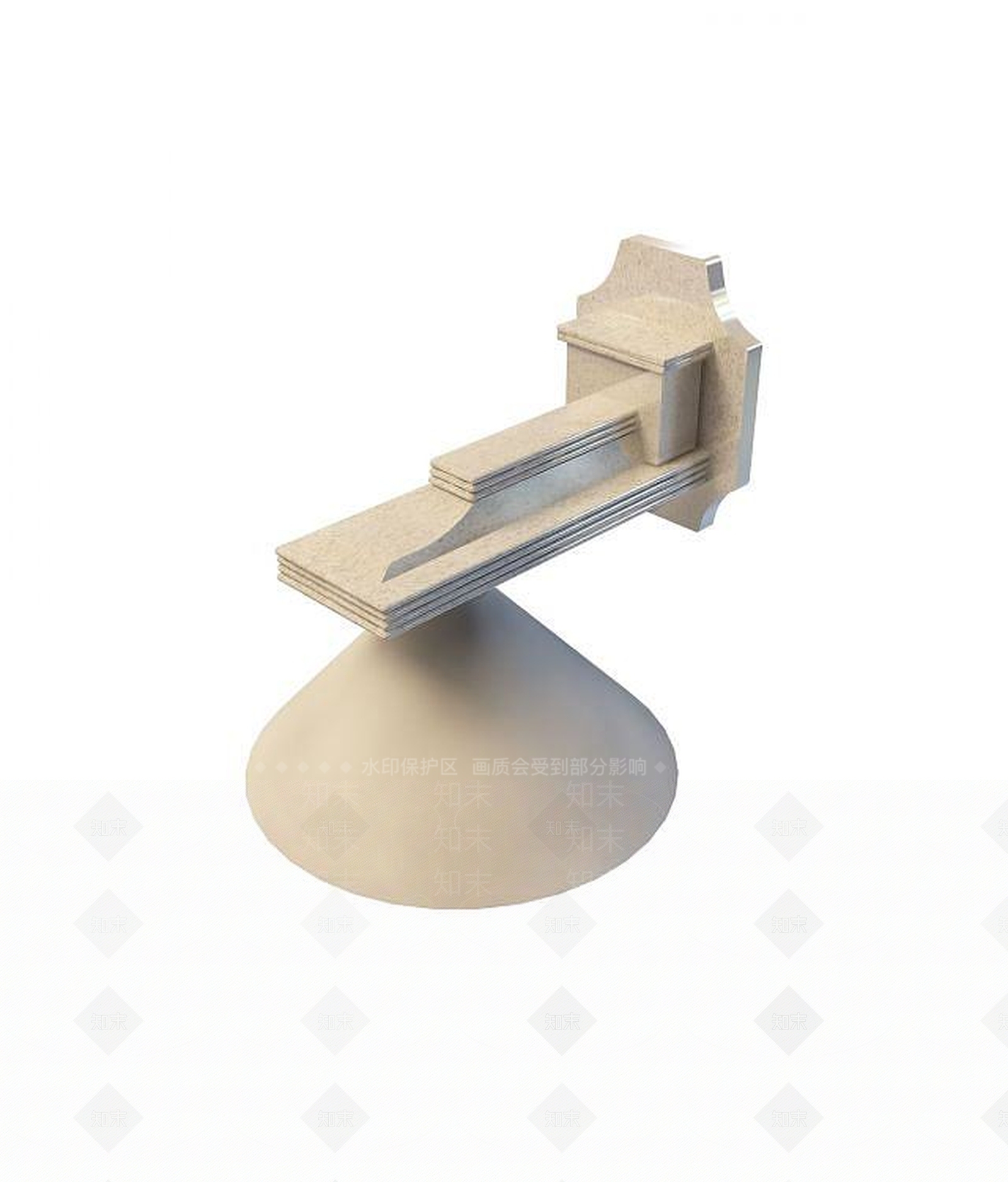 现代客厅壁灯3D模型下载【ID:1189321572】