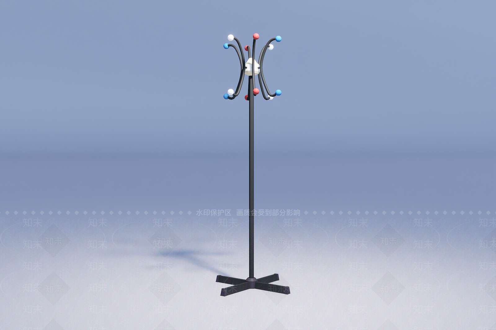 复古衣架3D模型下载【ID:1189321774】