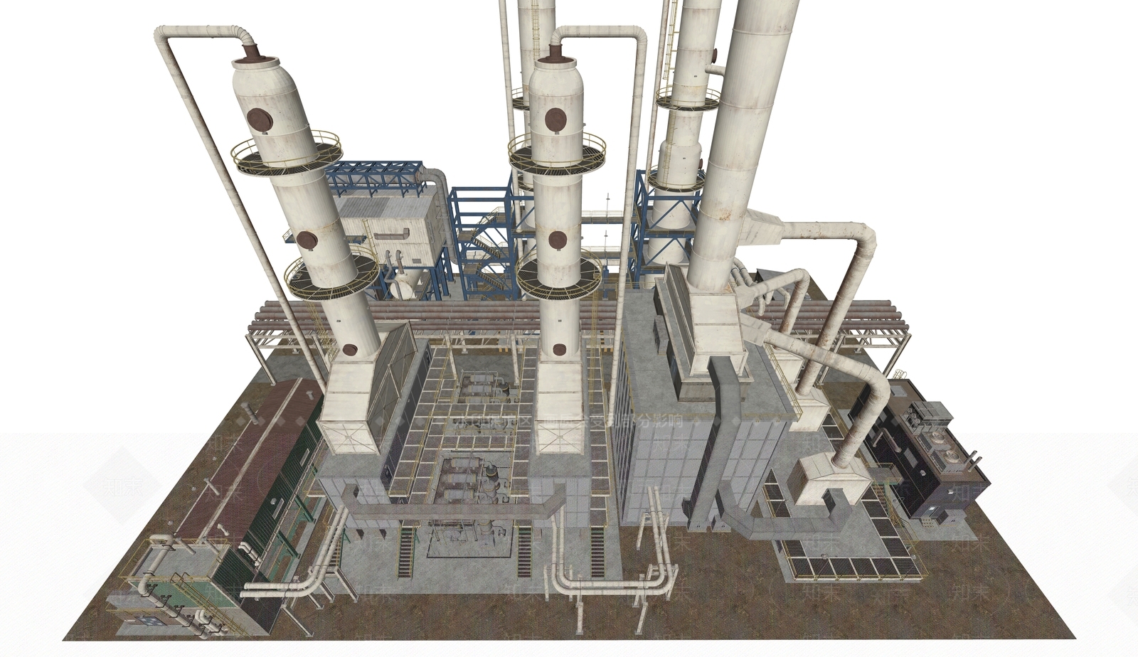 现代其他公共建筑3D模型下载【ID:1189324412】