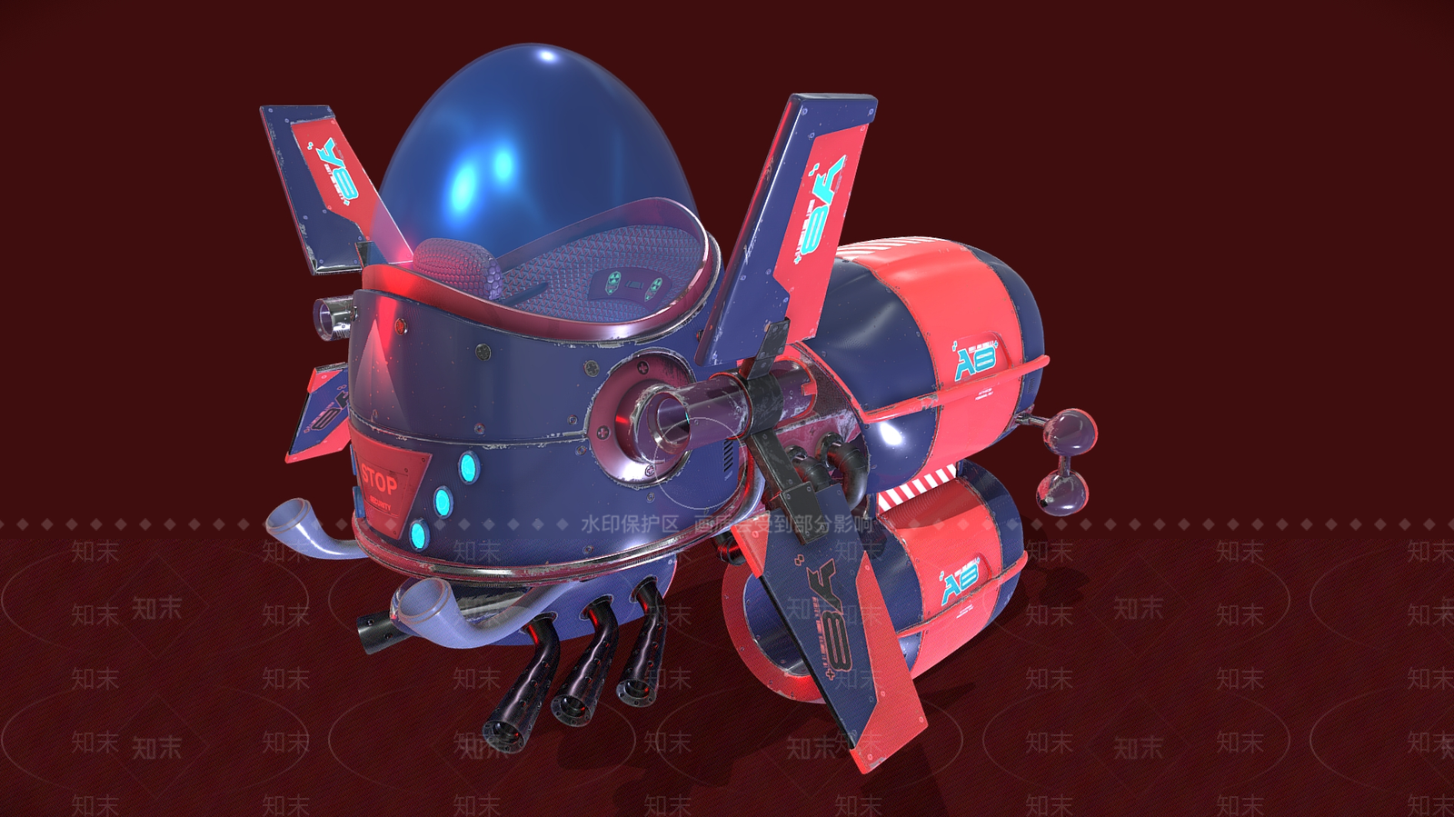 飞机3D模型下载【ID:1189323175】