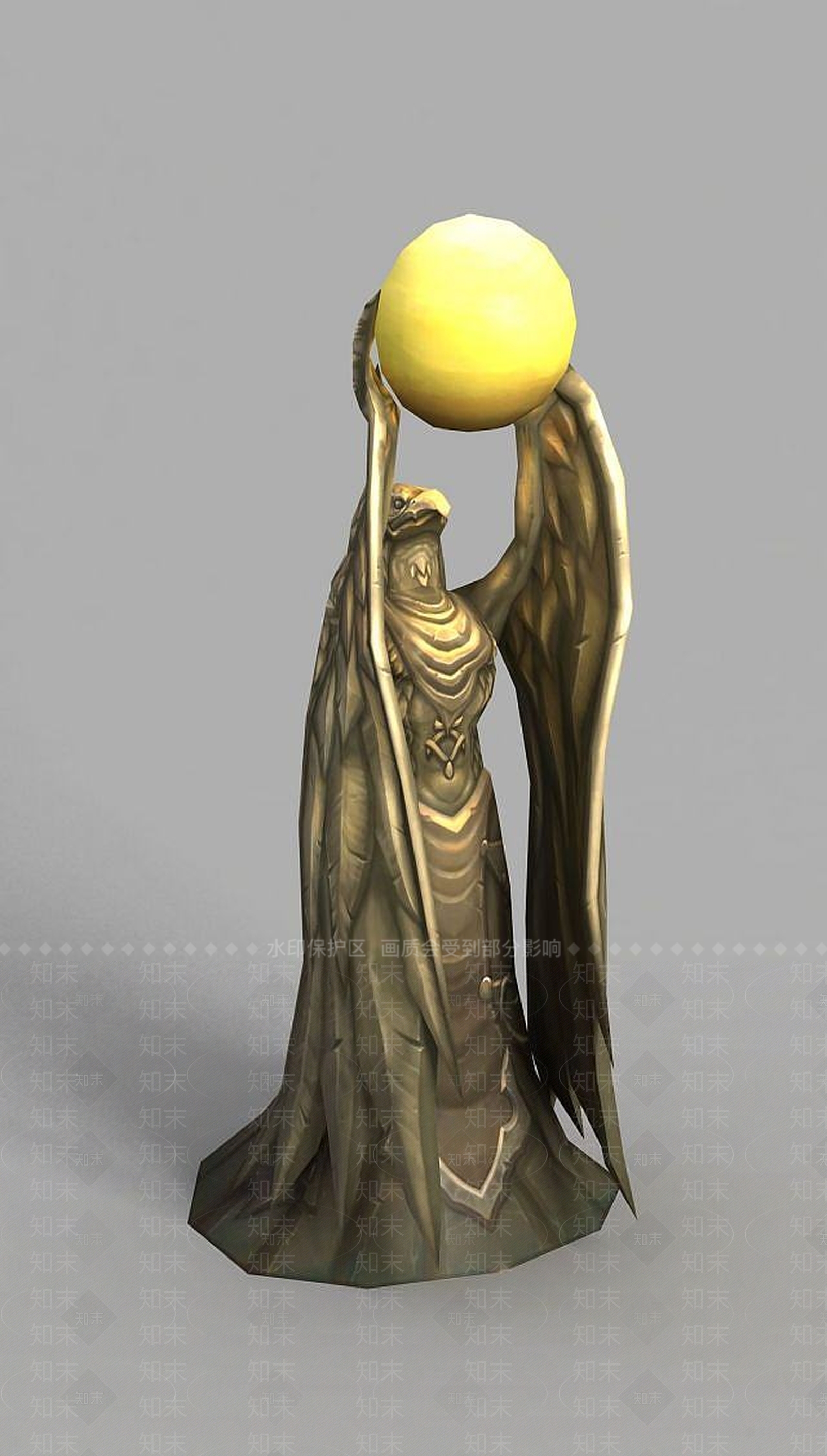 现代魔兽世界游戏场景装饰3D模型下载【ID:1189323605】
