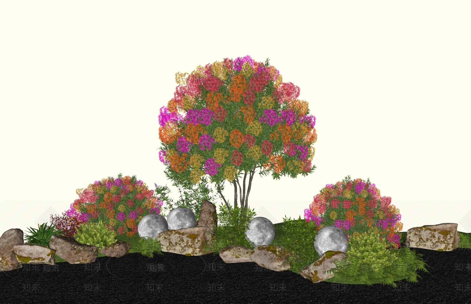 灌木SU模型下载【ID:1189329901】
