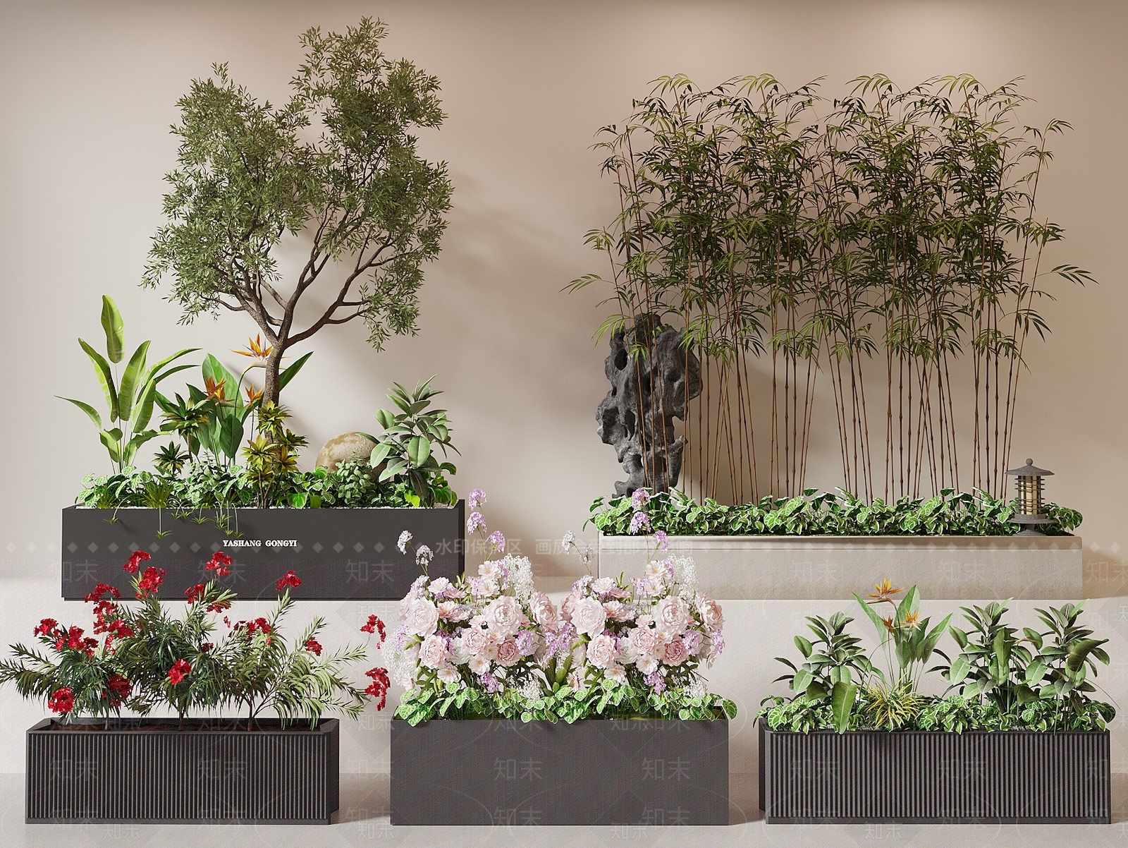 花箱3D模型下载【ID:1189332056】