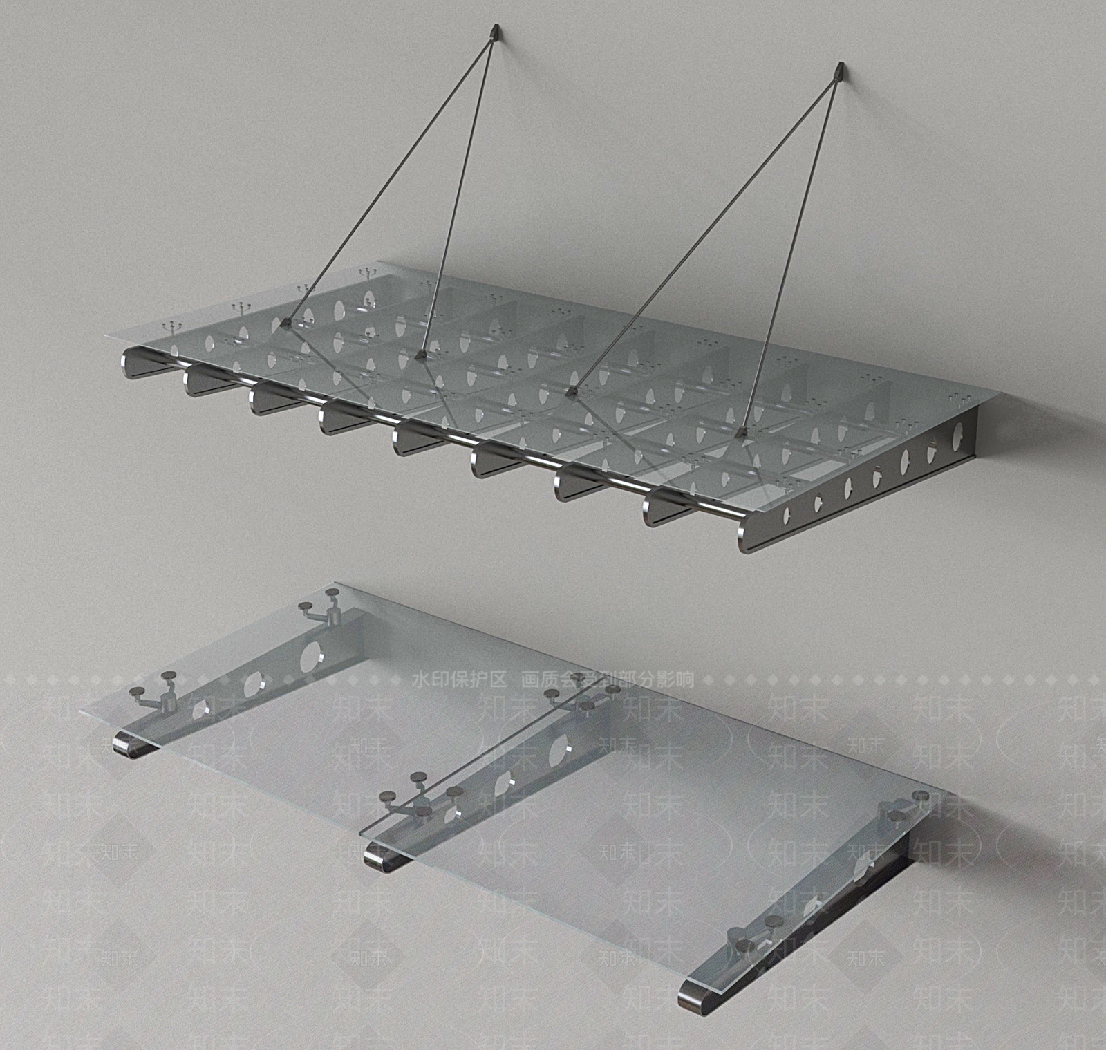 现代其他局部构件3D模型下载【ID:1189338175】