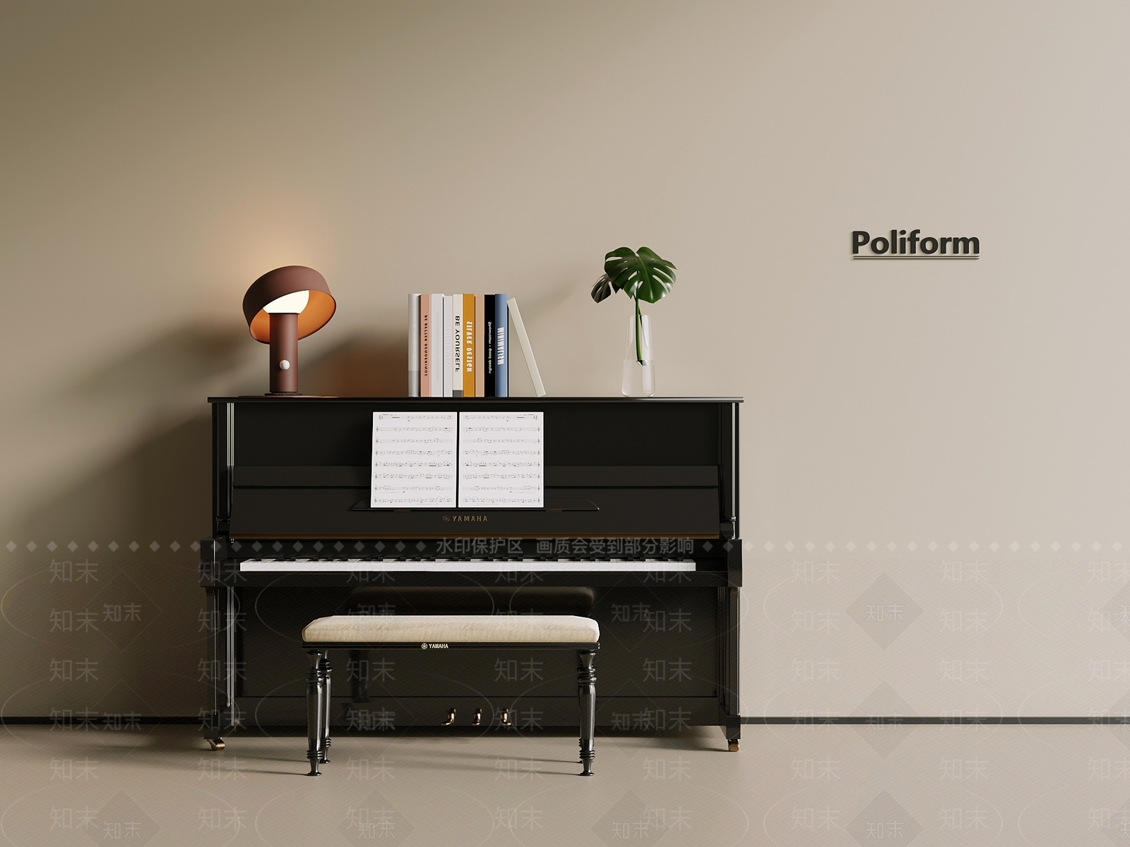 乐器3D模型下载【ID:1189339552】