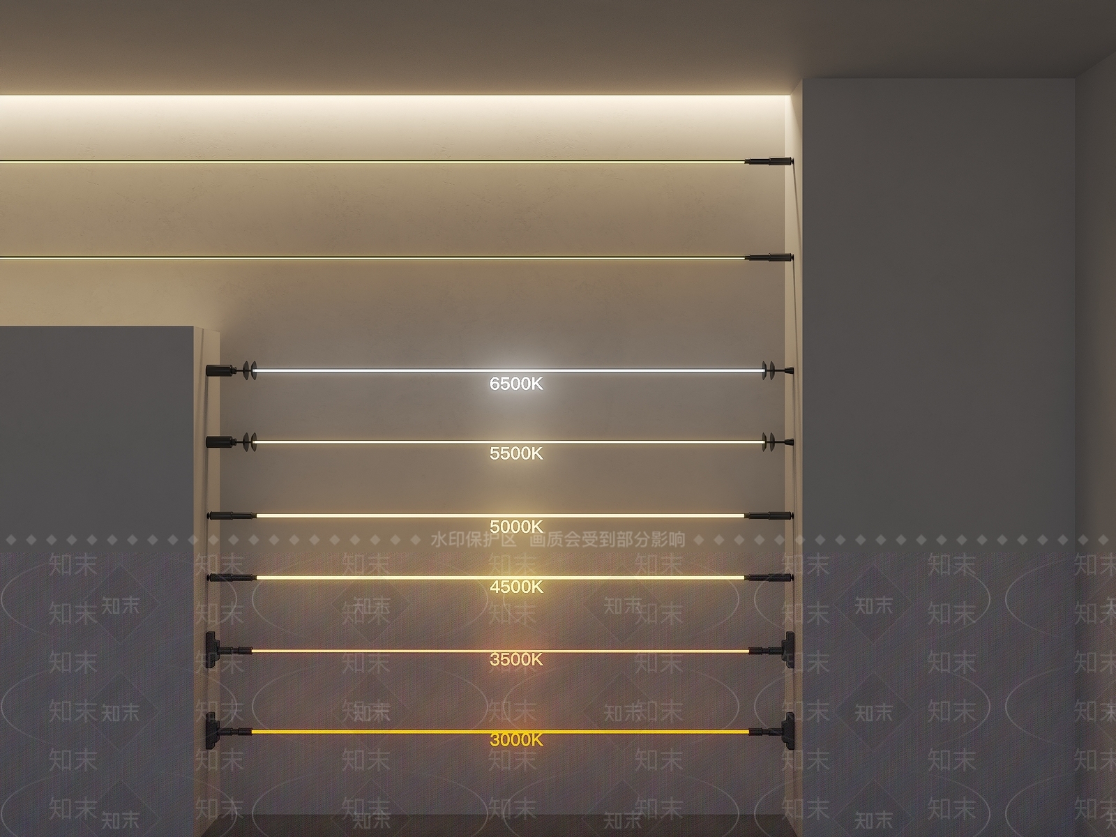 现代其他灯具3D模型下载【ID:1189341903】