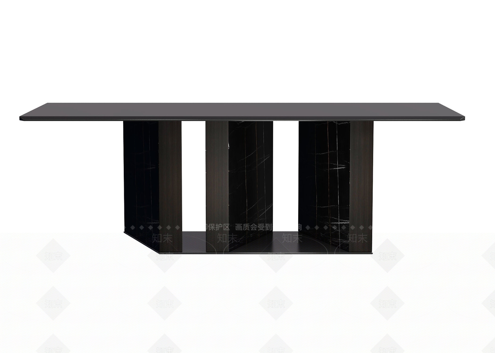 现代书桌3D模型下载【ID:1189343009】