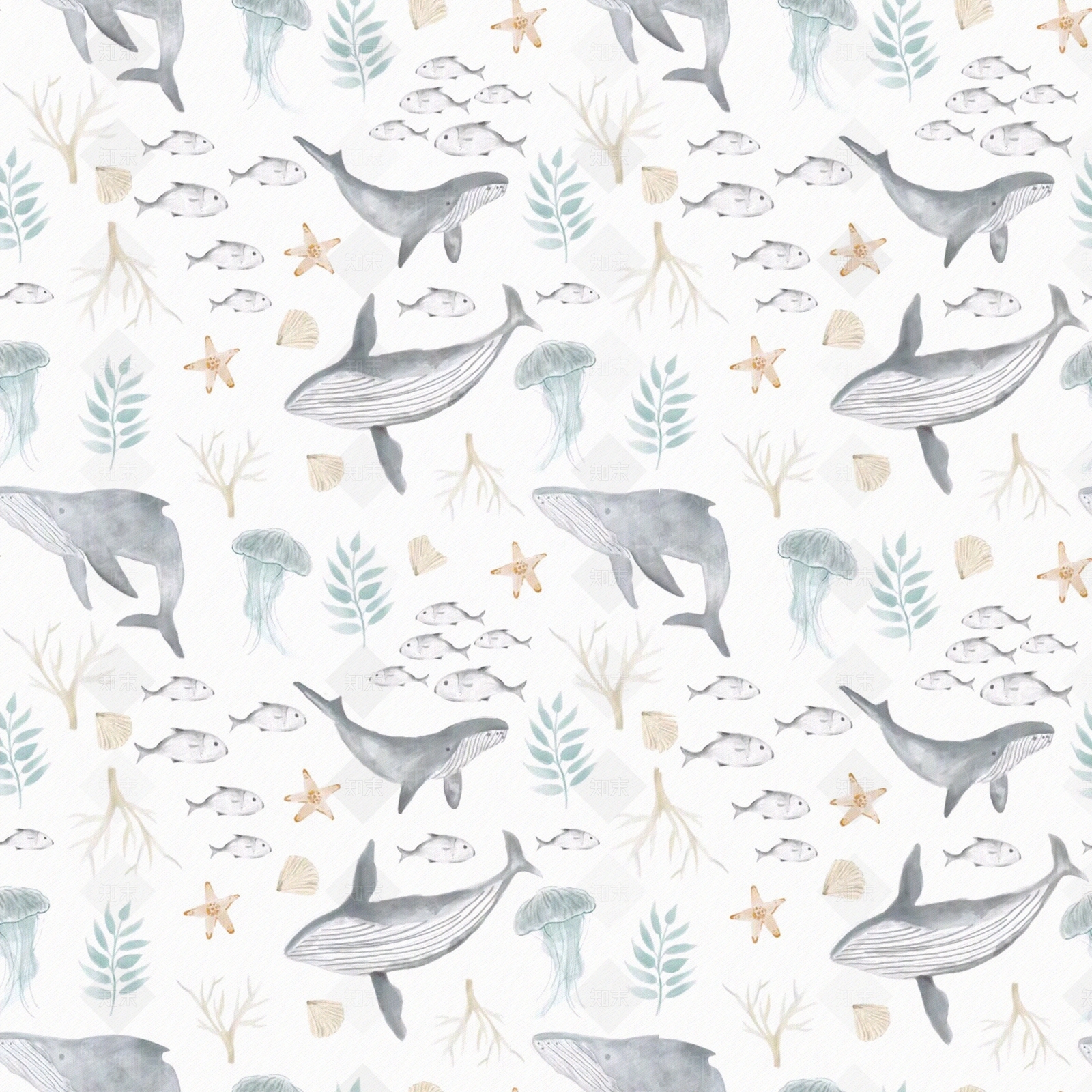 现代儿童壁纸贴图下载【ID:1189350902】