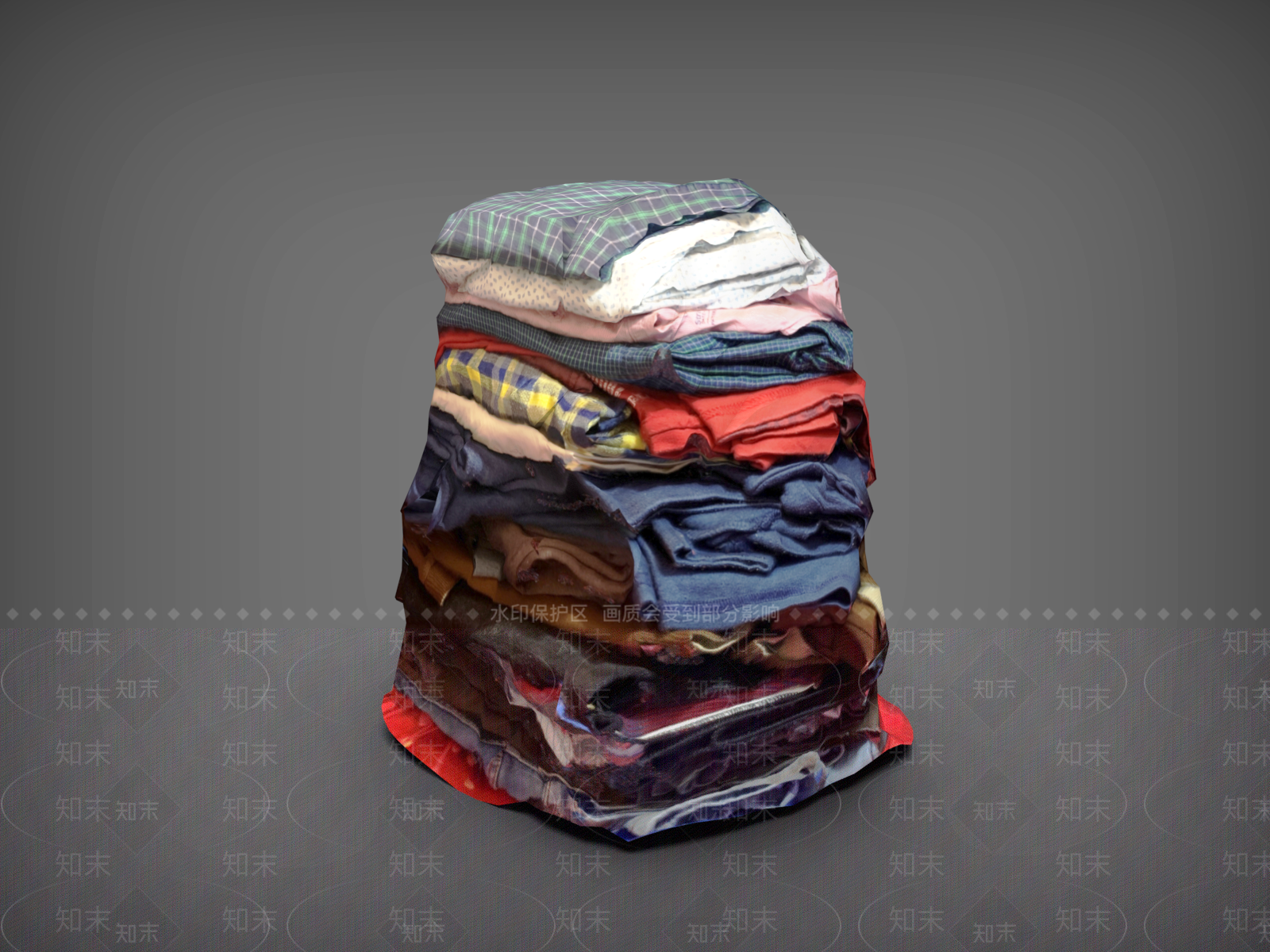 衣服3D模型下载【ID:1189354449】