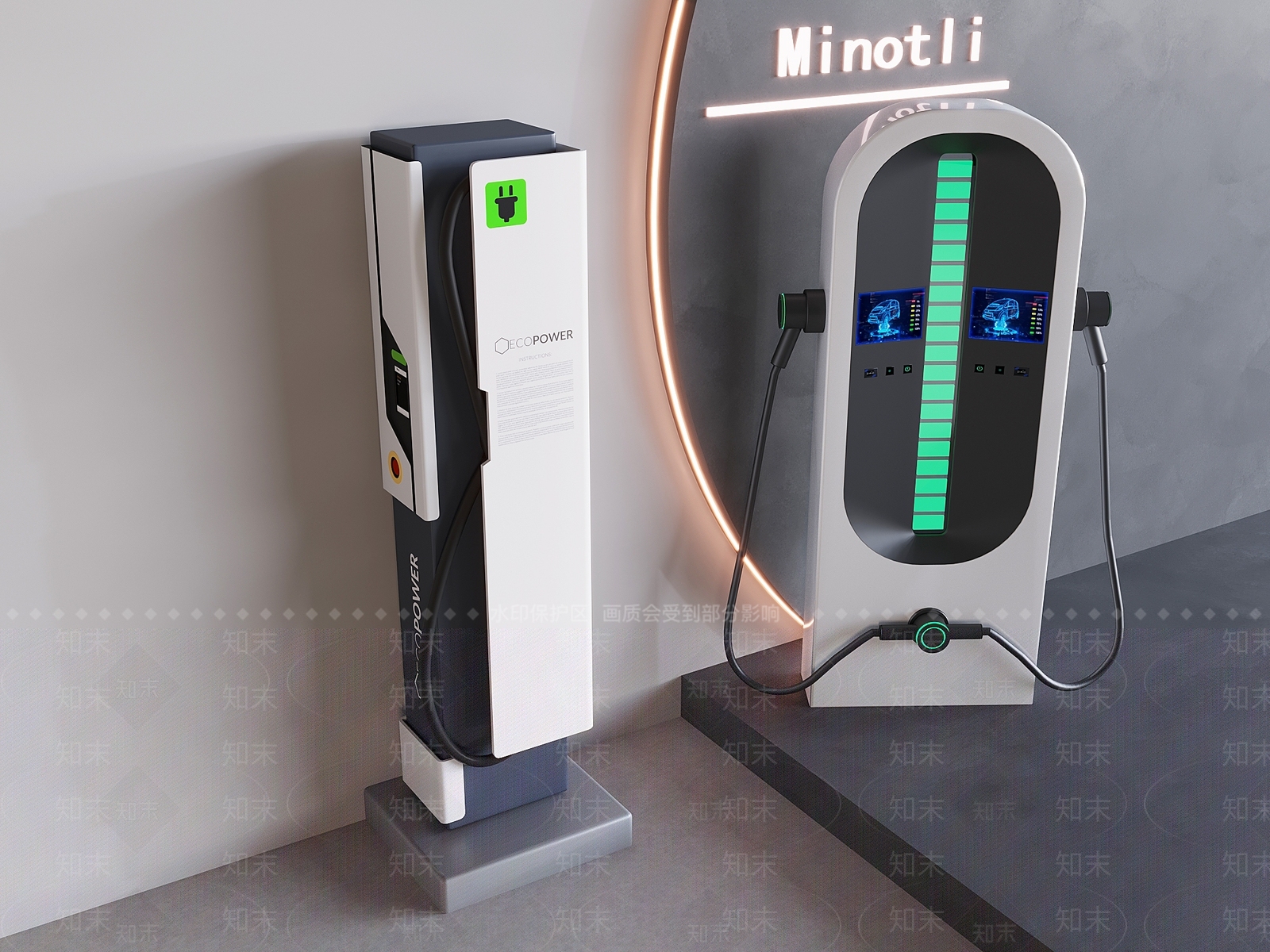 公用器材3D模型下载【ID:1189355752】
