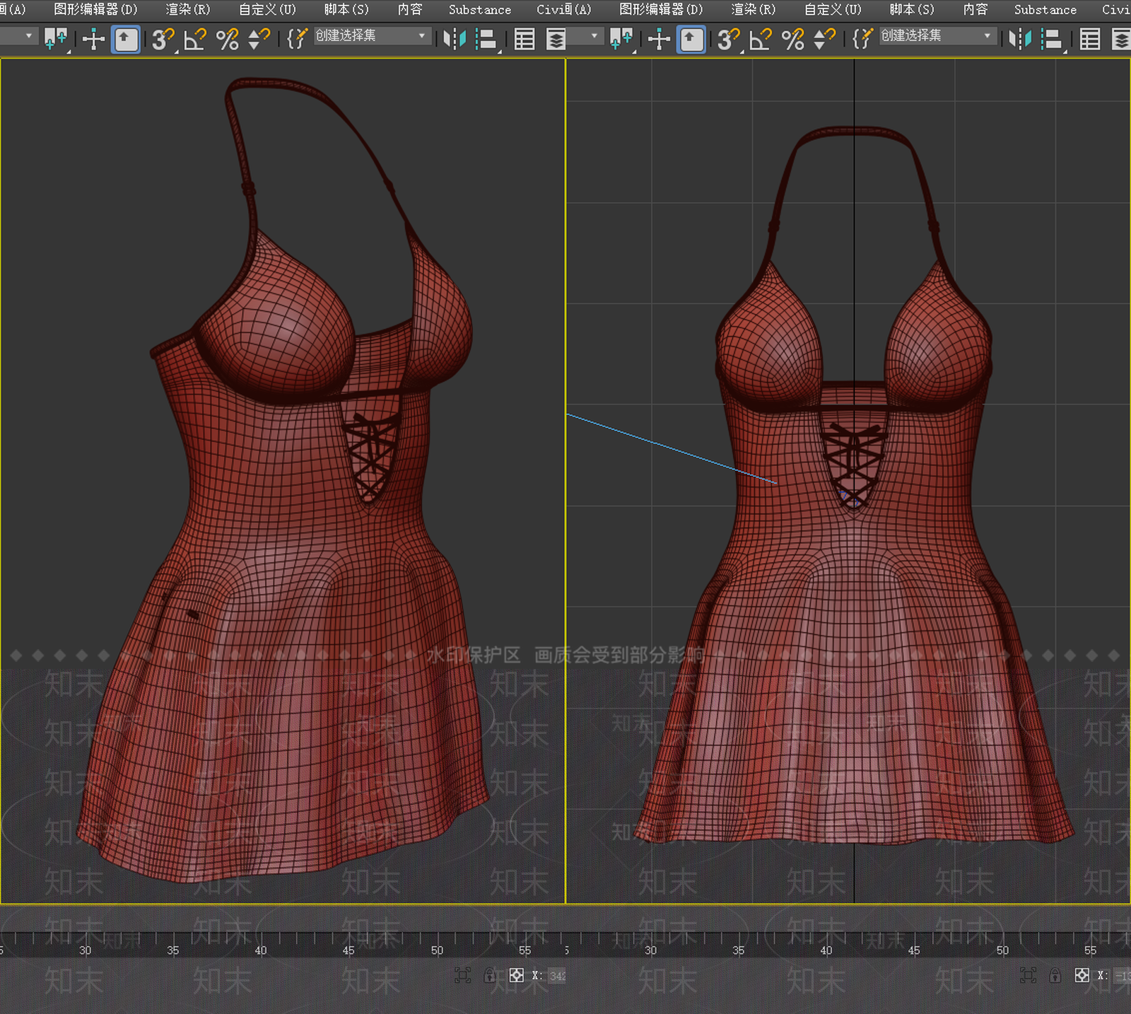 衣服3D模型下载【ID:1189360109】