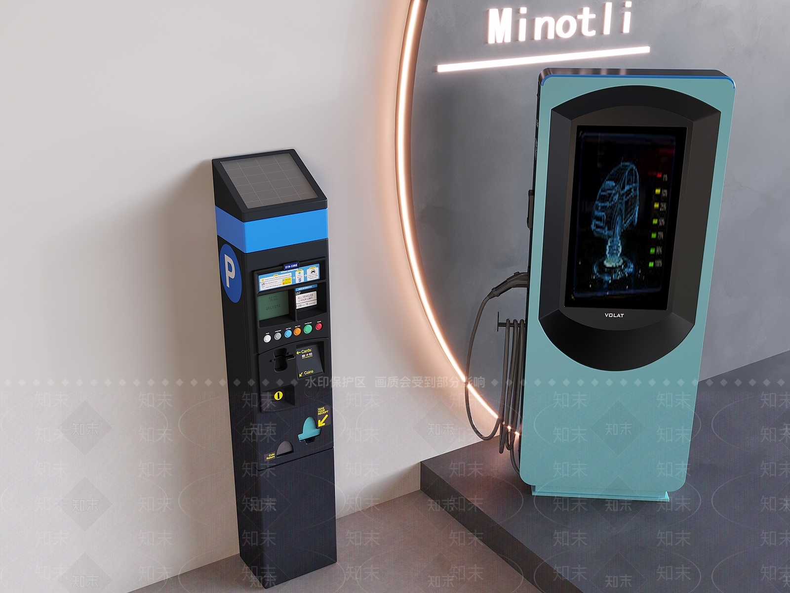 公用器材3D模型下载【ID:1189362451】