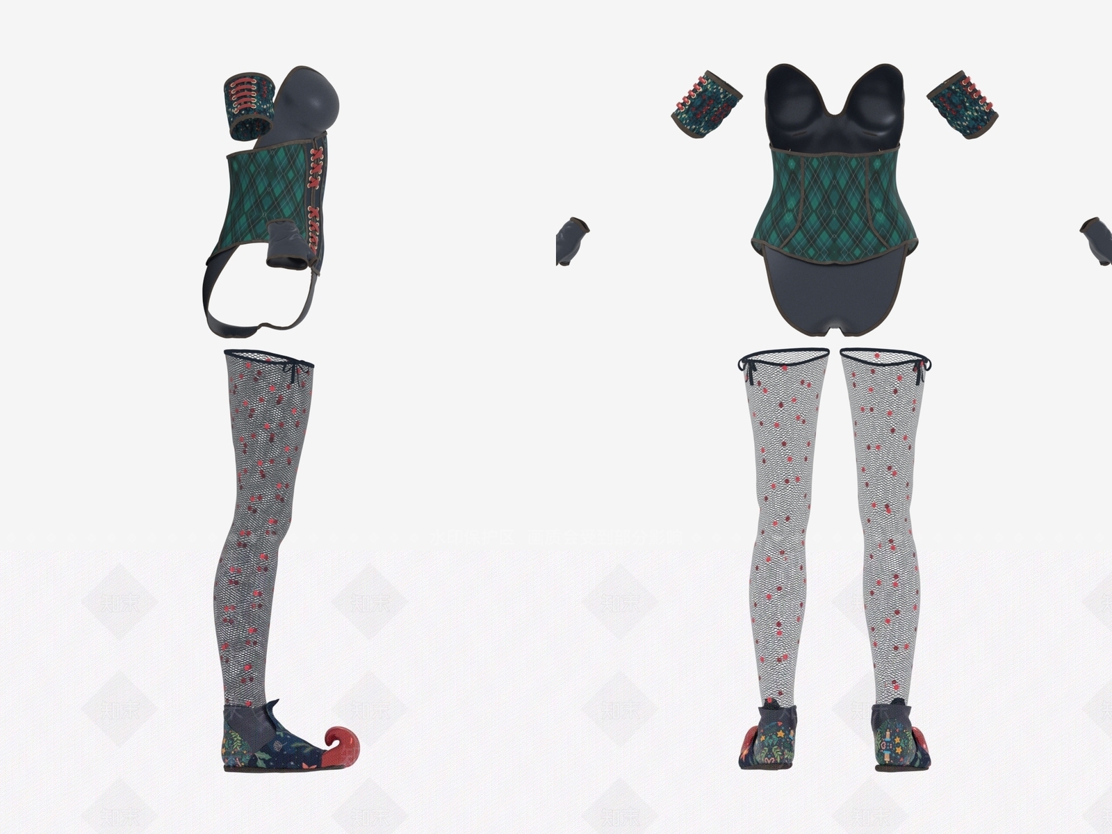 衣服3D模型下载【ID:1189362565】