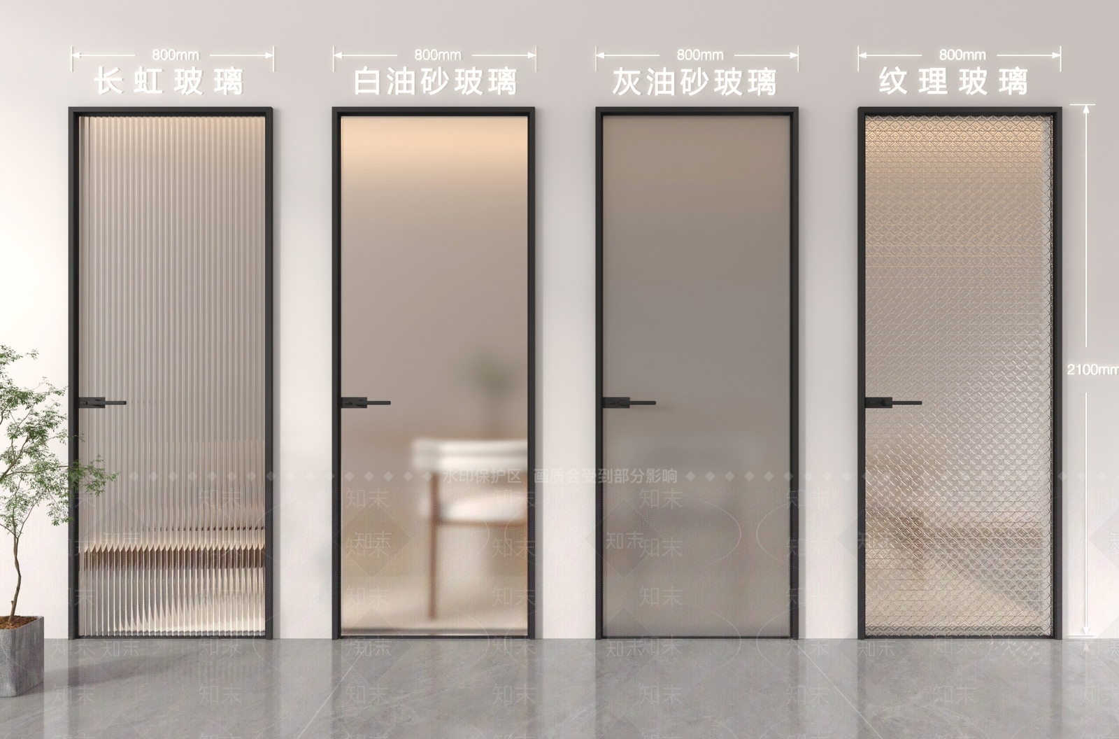 现代单开门3D模型下载【ID:1189367766】