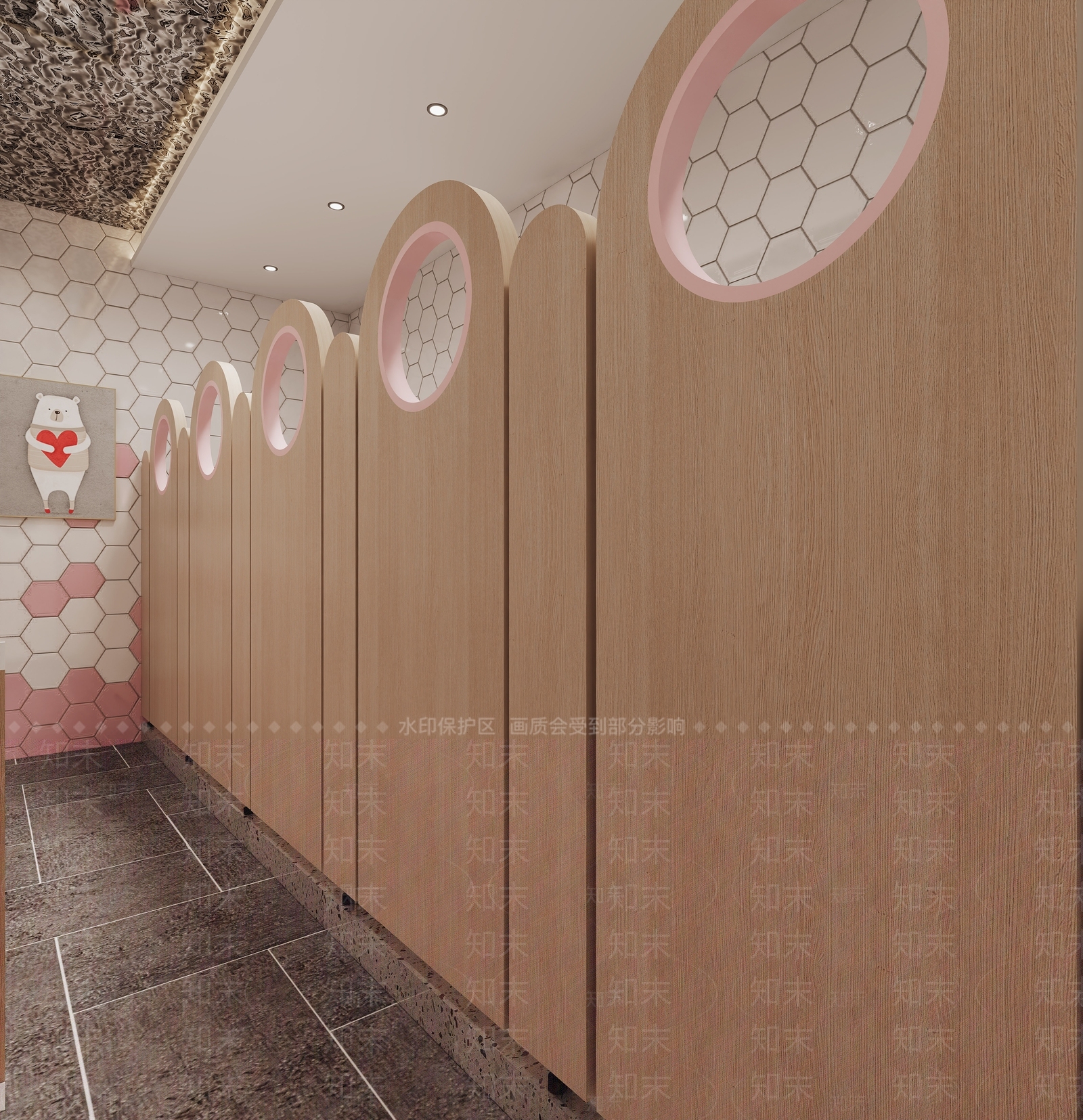 现代幼儿园3D模型下载【ID:1189374931】
