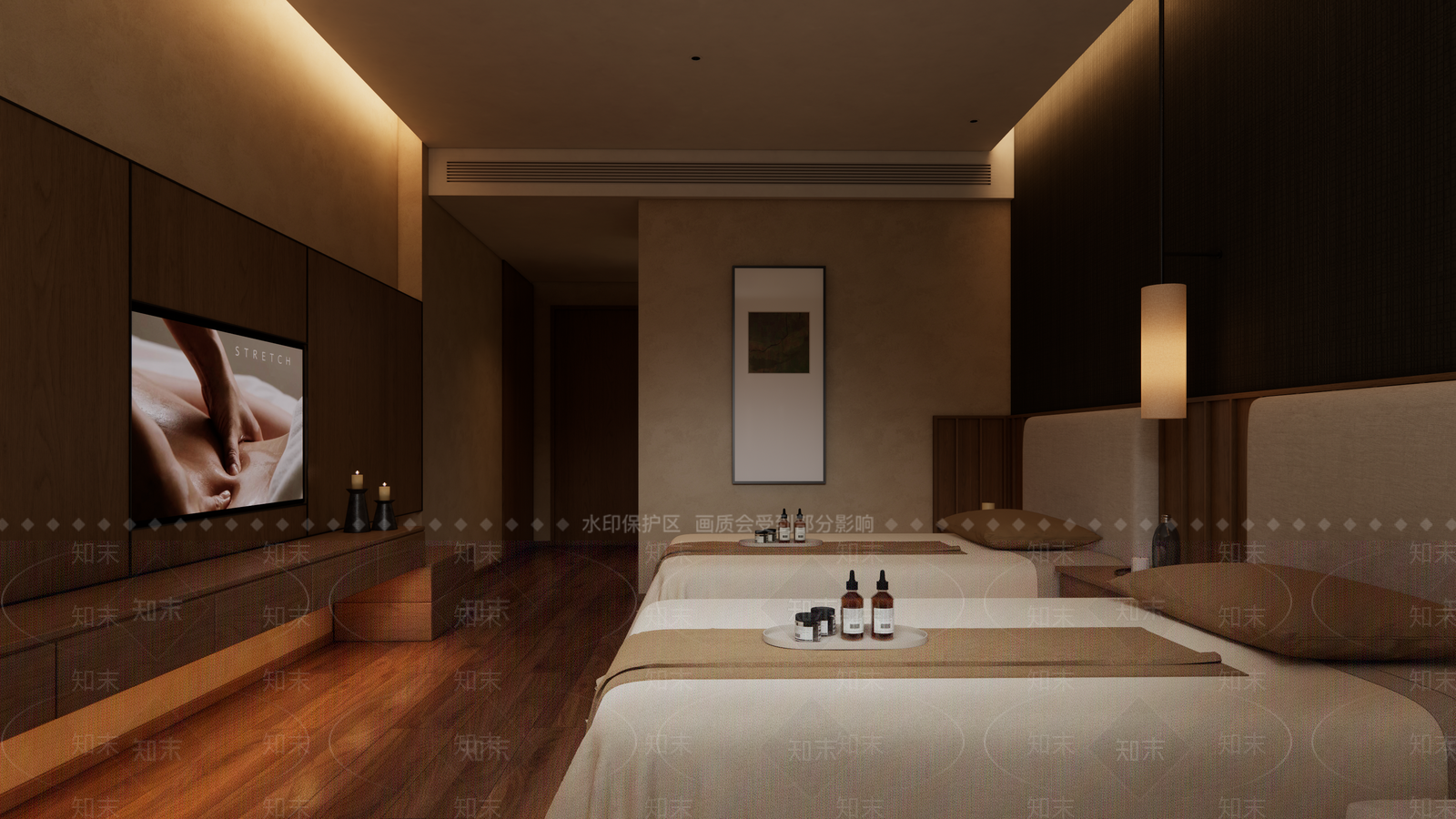 现代会所SU模型下载【ID:1189376231】