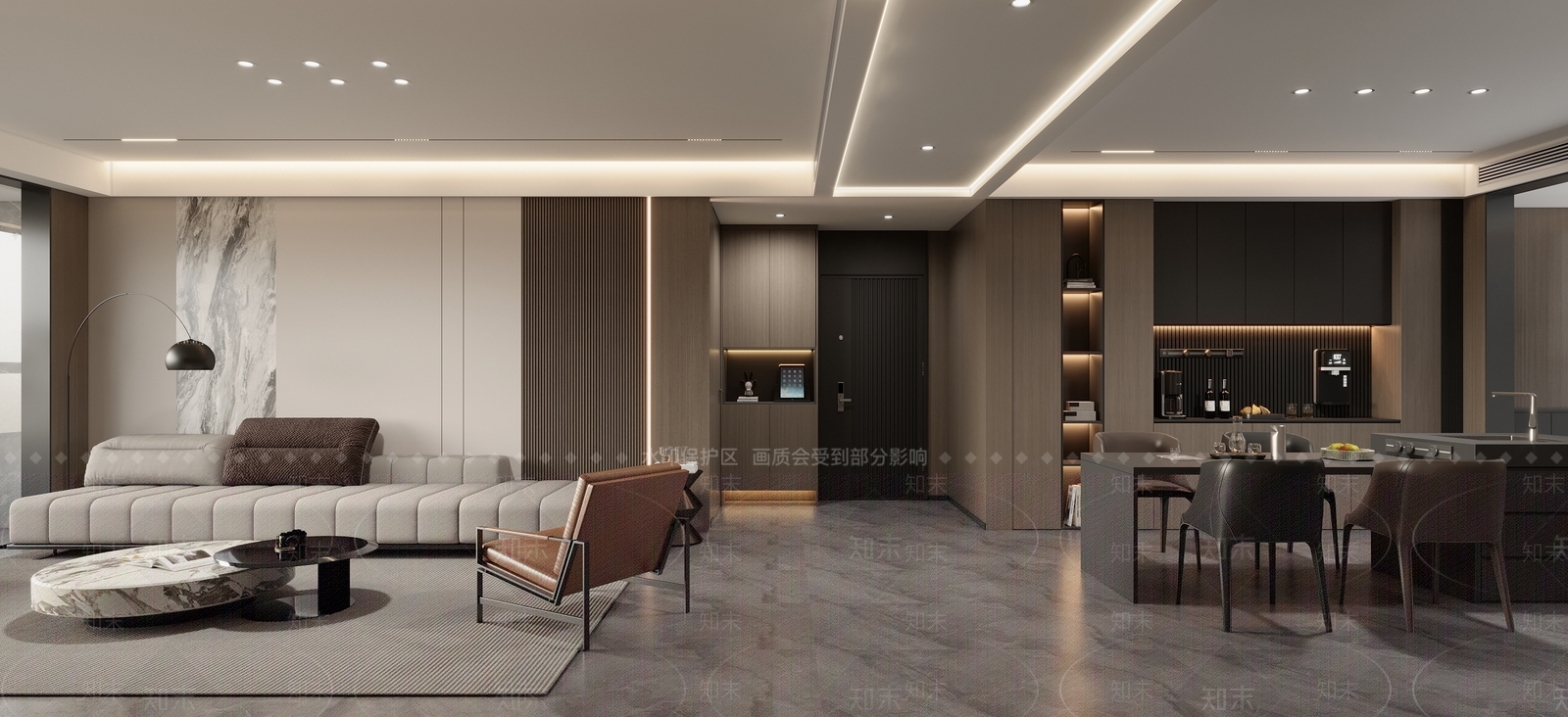 意式茶水间3D模型下载【ID:1215069039】