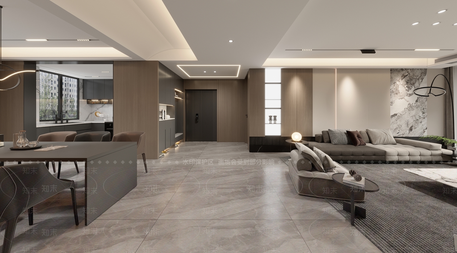 意式民宿大厅3D模型下载【ID:1215069160】