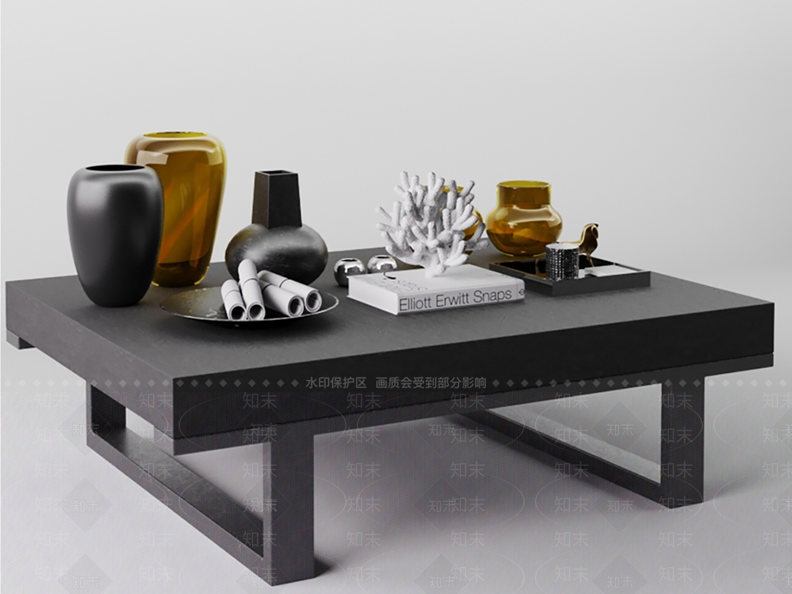 现代轻奢摆件组合3D模型下载【ID:1189379508】