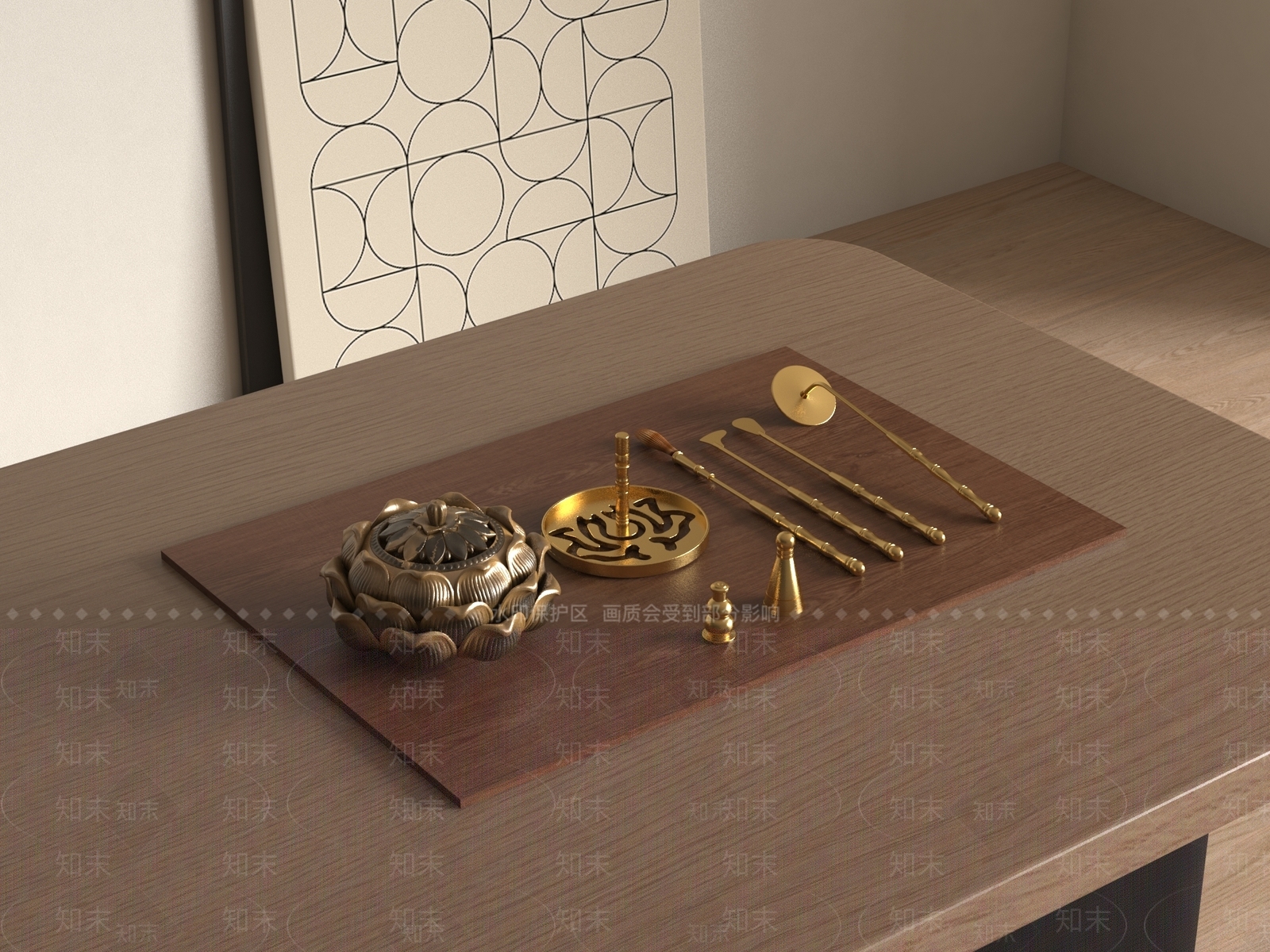 茶具SU模型下载【ID:1189384141】