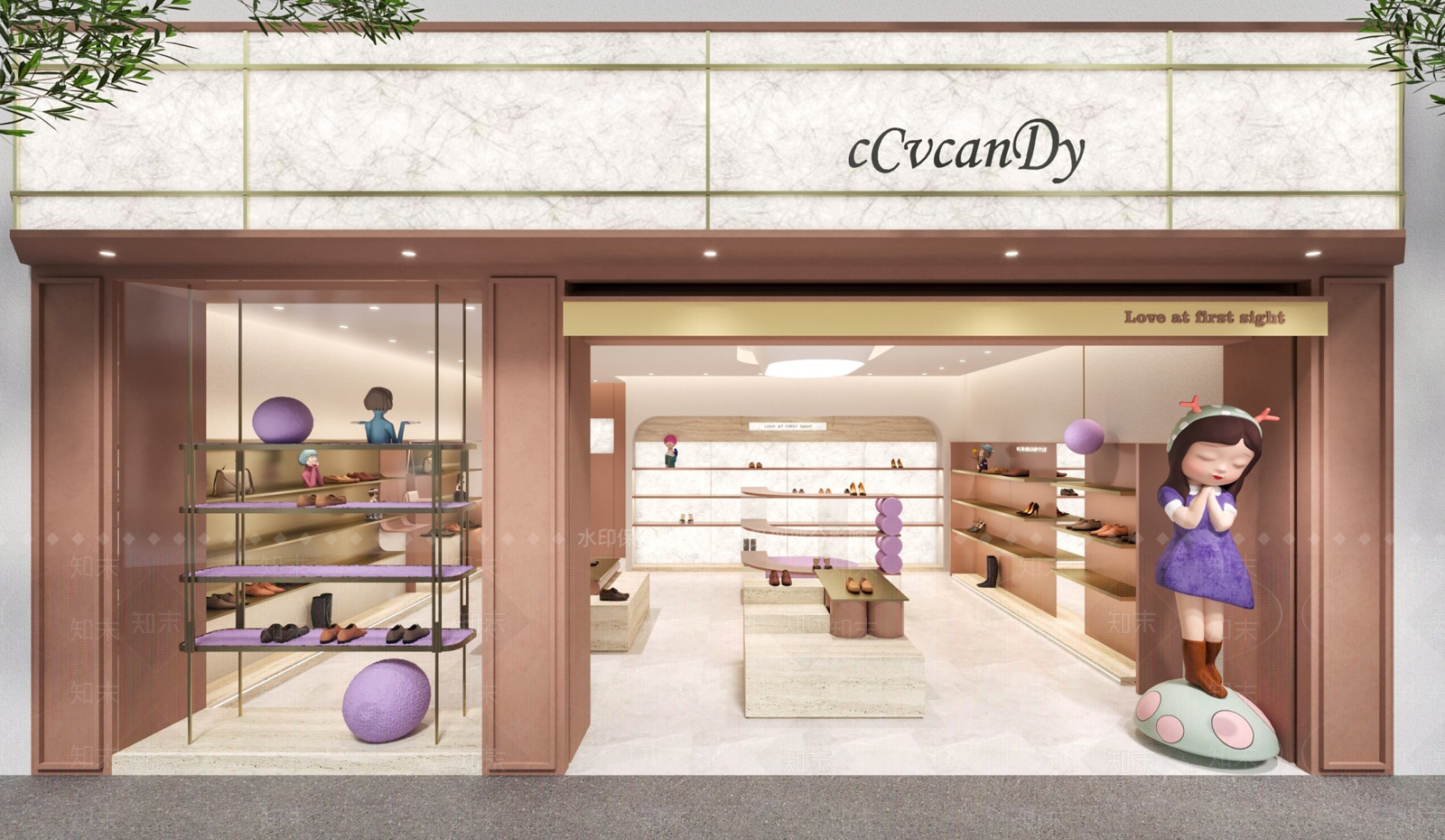 轻奢法式其他店铺SU模型下载【ID:1189385095】