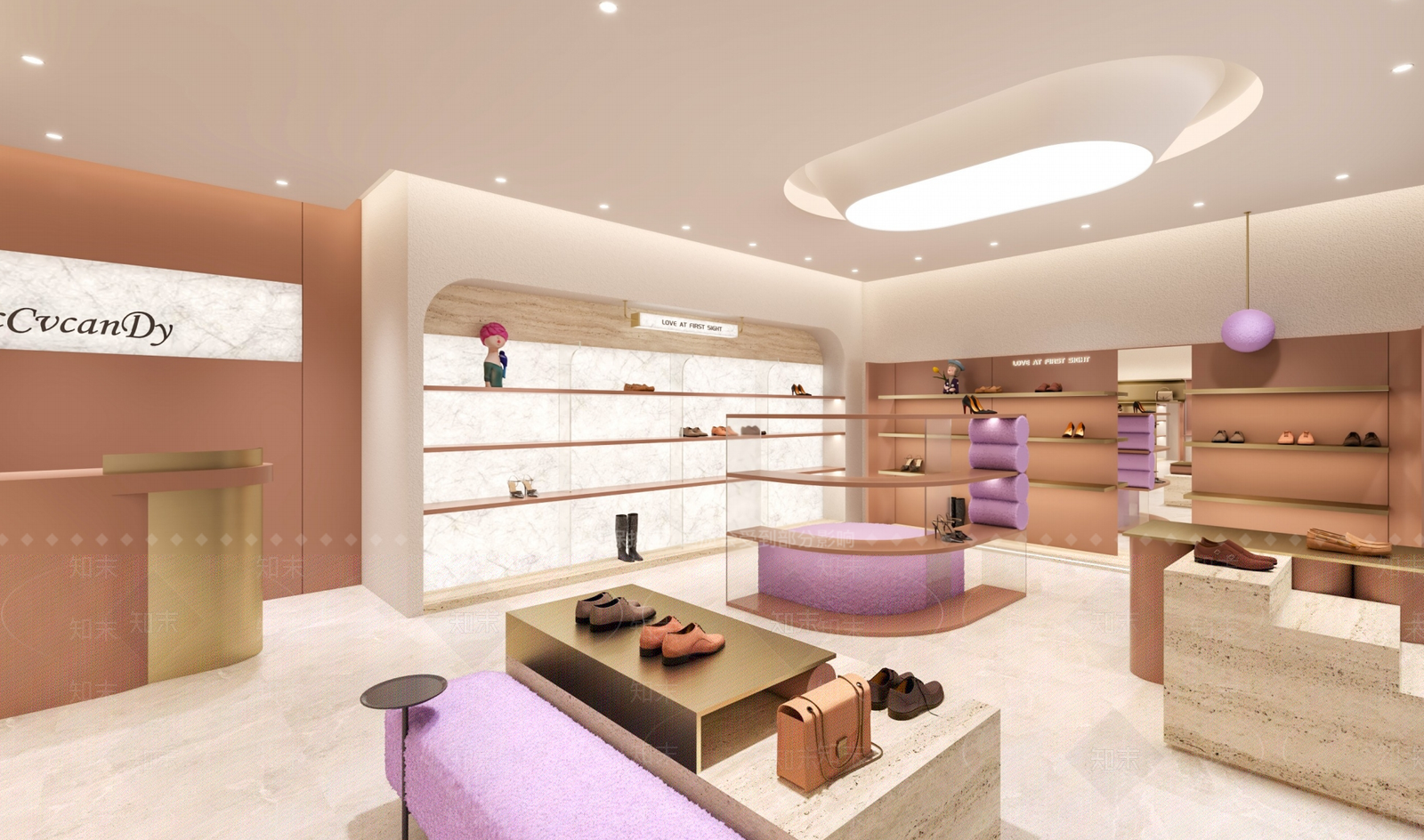 轻奢法式其他店铺SU模型下载【ID:1189385095】