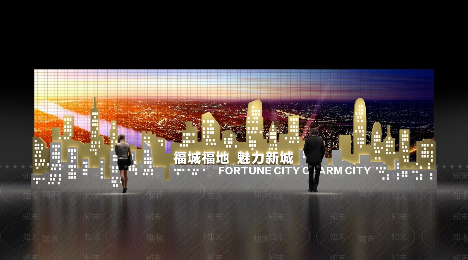 现代其他展厅SU模型下载【ID:1189390652】