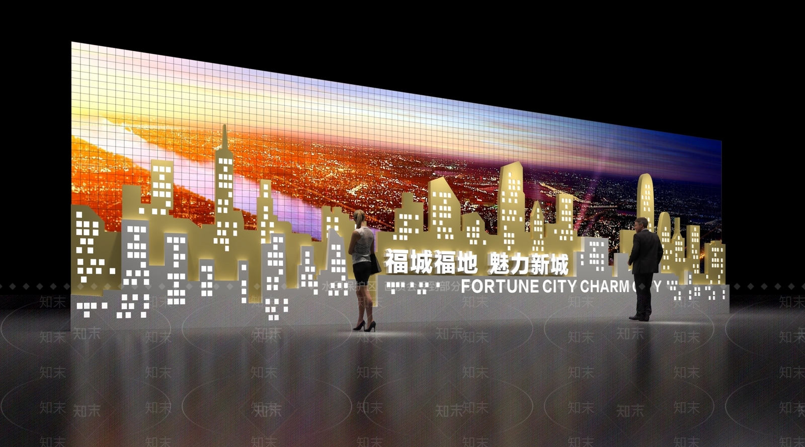 现代其他展厅SU模型下载【ID:1189390652】