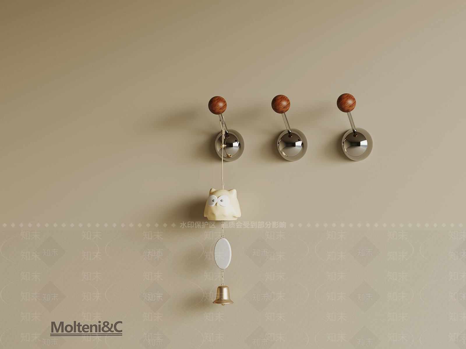 法式中古挂钩SU模型下载【ID:1189400358】