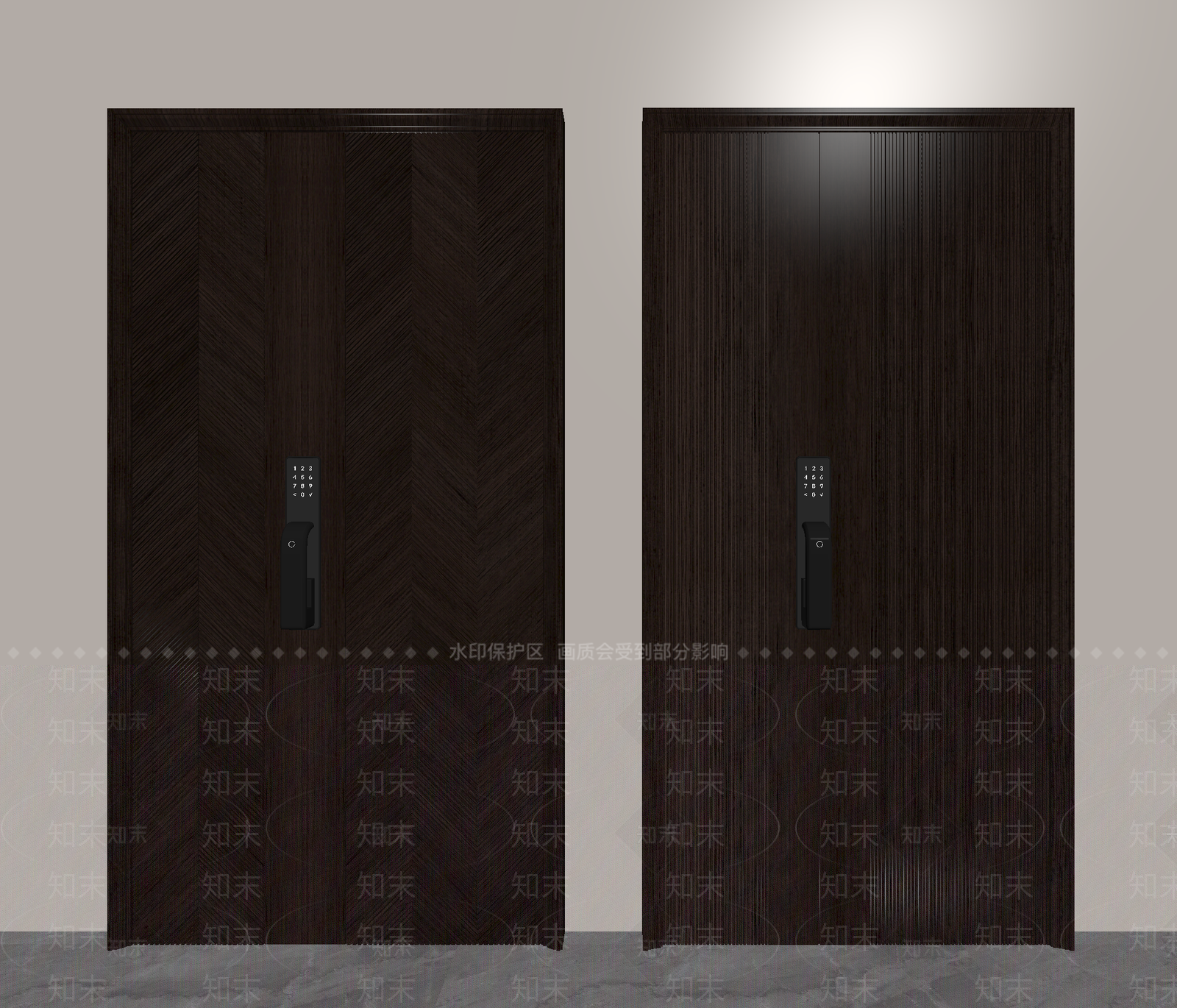 现代其他门SU模型下载【ID:1189400609】