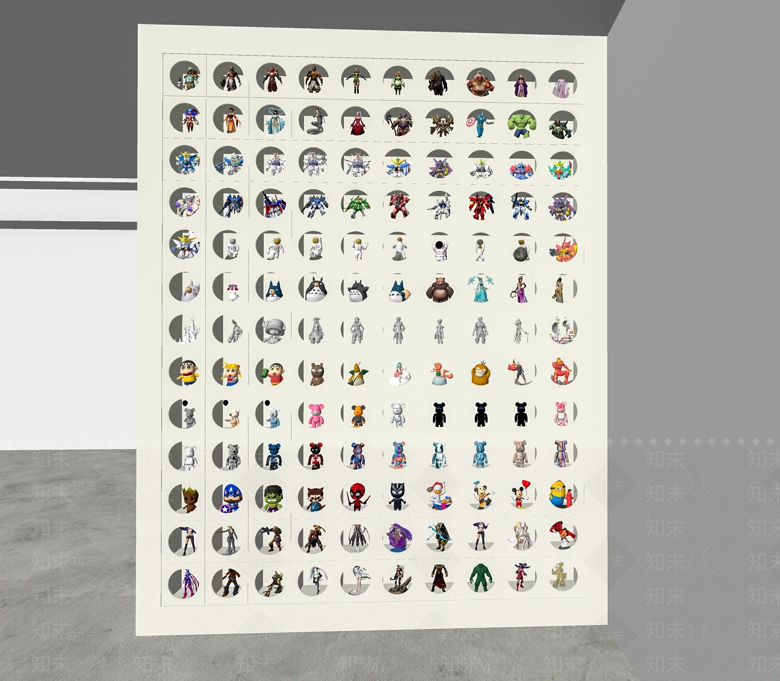 展柜SU模型下载【ID:1189401965】