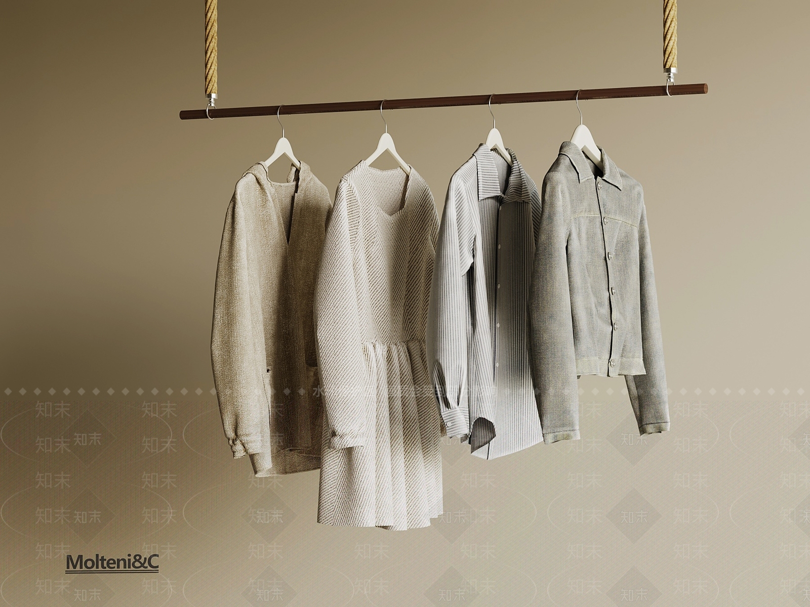 衣服SU模型下载【ID:1189402485】