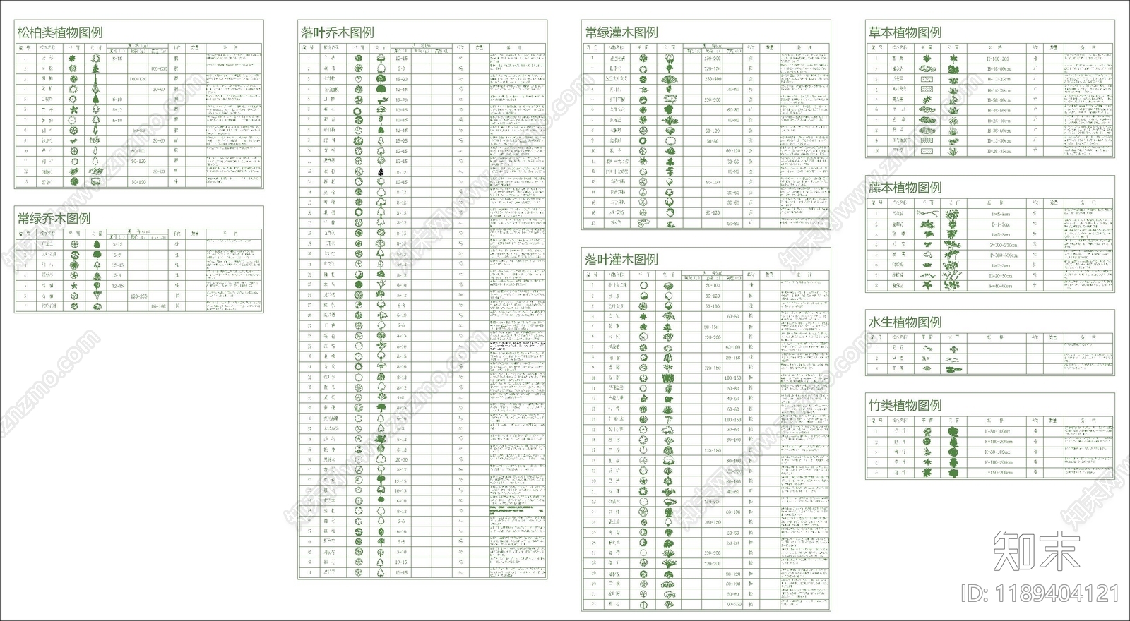 现代工业综合植物图库施工图下载【ID:1189404121】