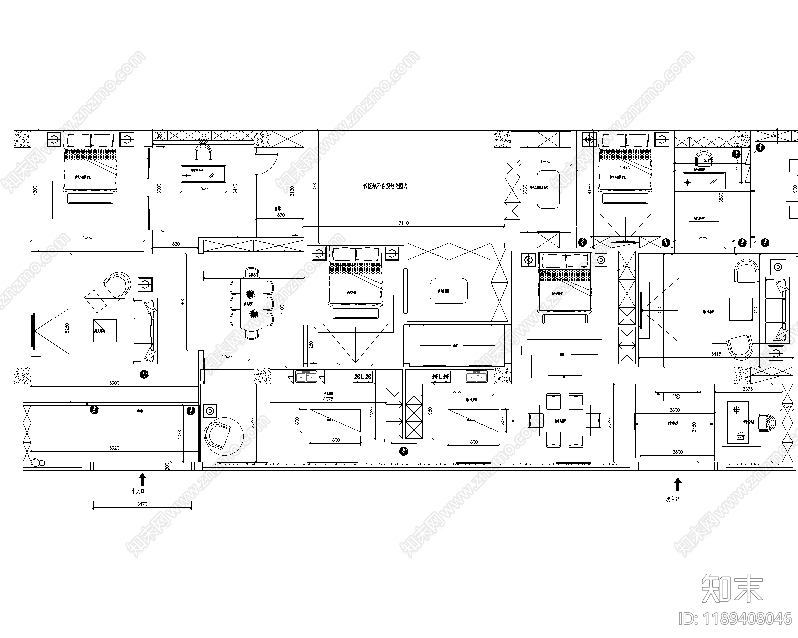 其他展厅cad施工图下载【ID:1189408046】