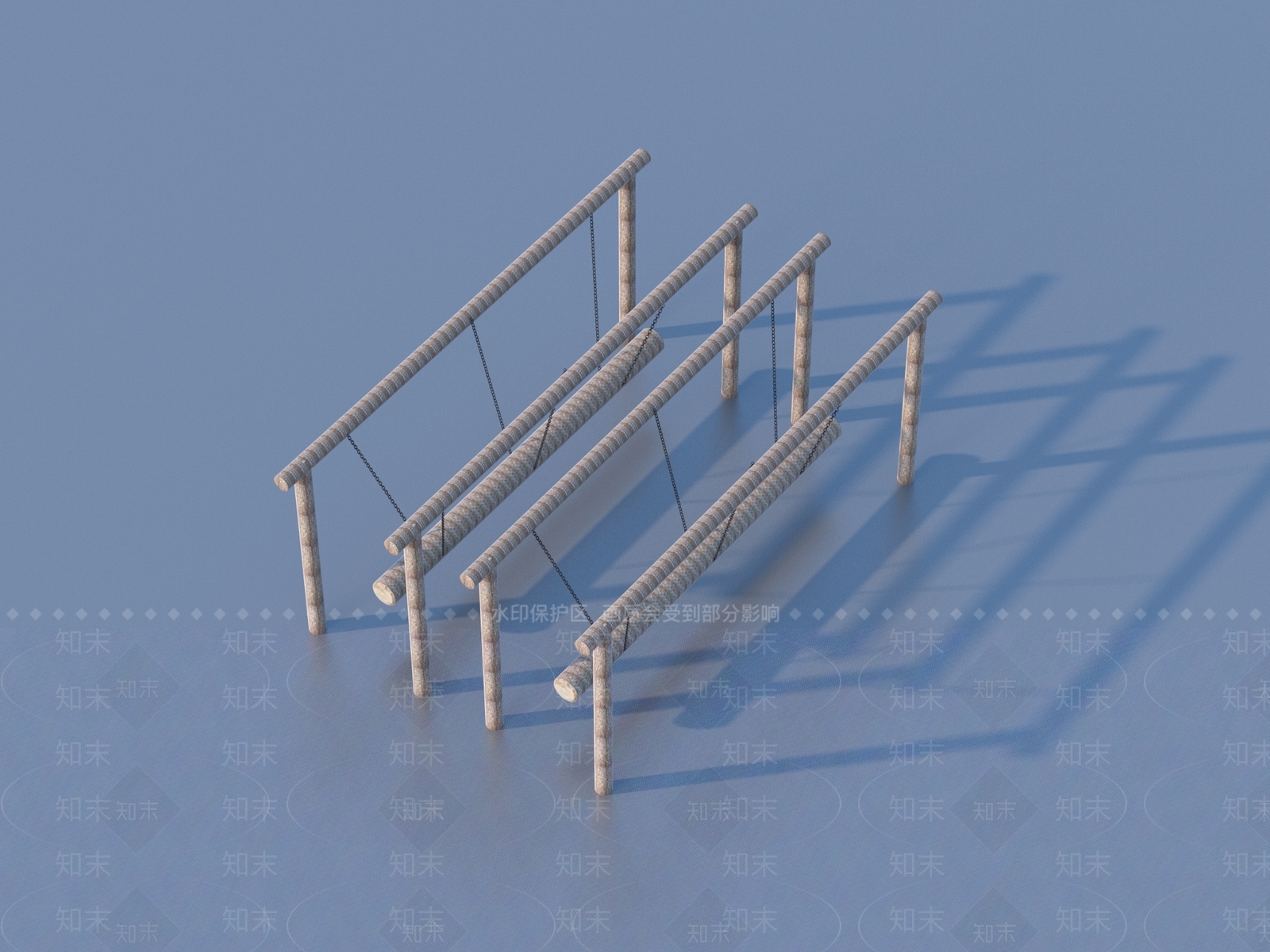 儿童器材3D模型下载【ID:1189413341】
