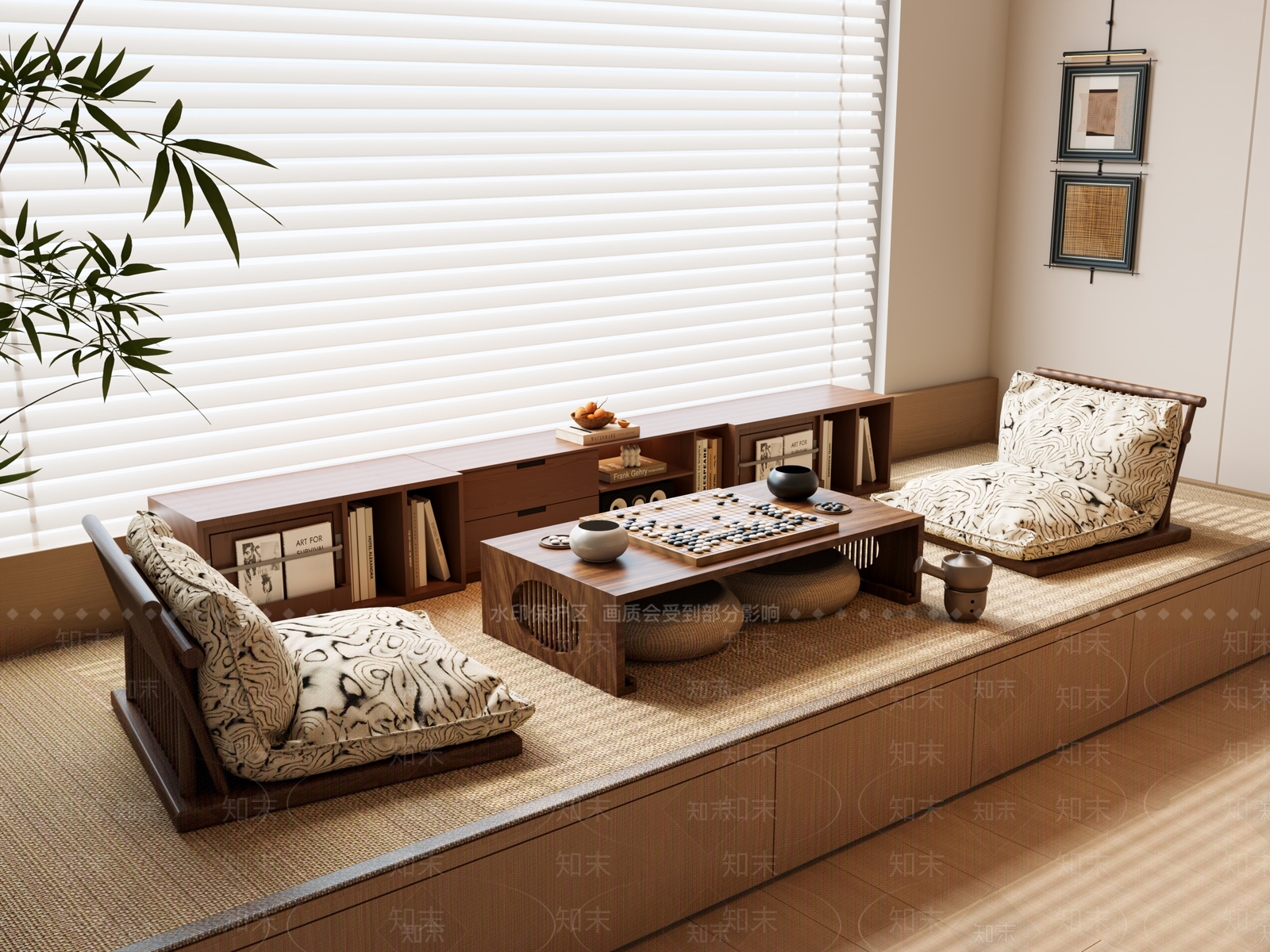 现代中古坐垫SU模型下载【ID:1189430388】