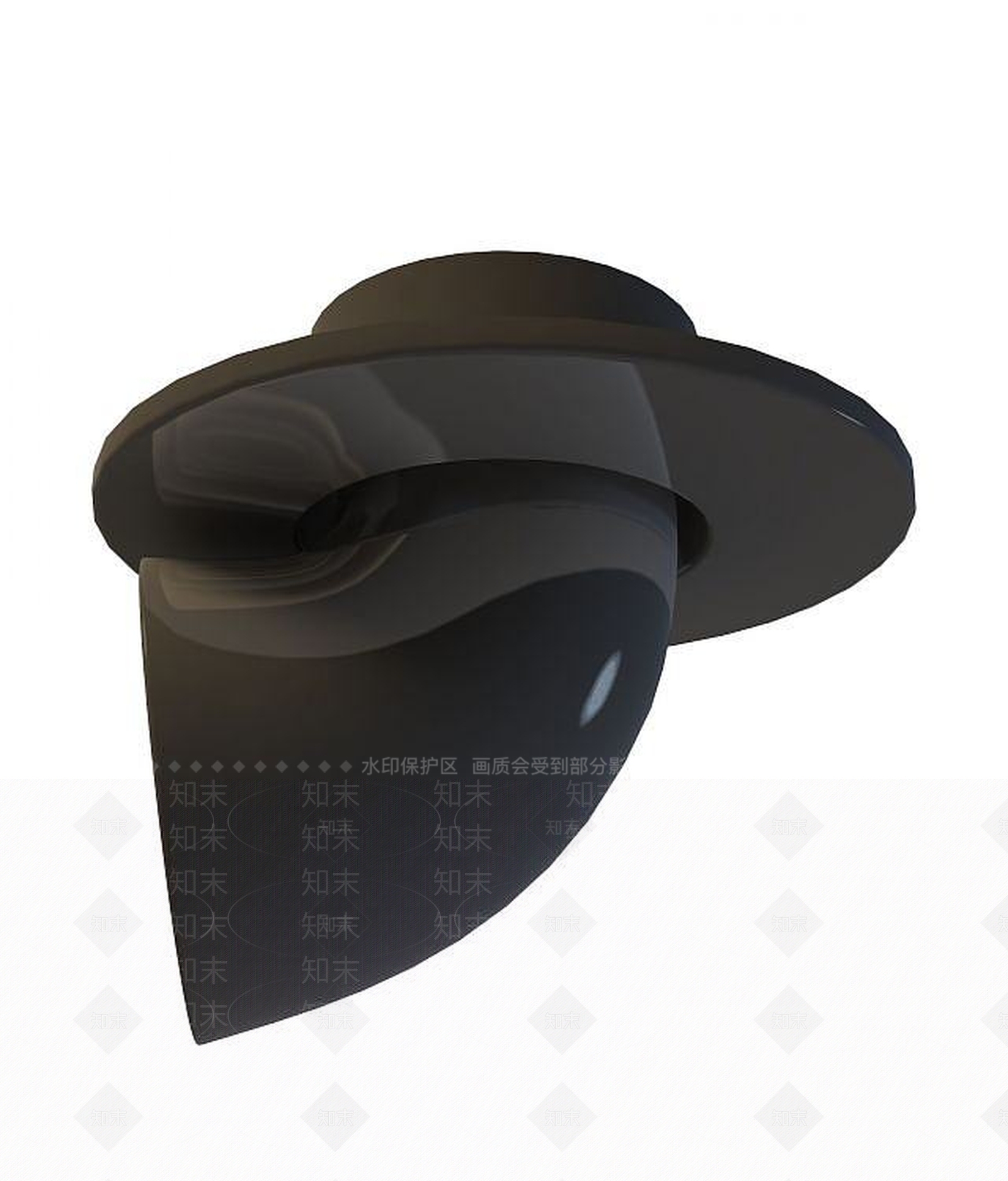 现代简易射灯3D模型下载【ID:1189433107】