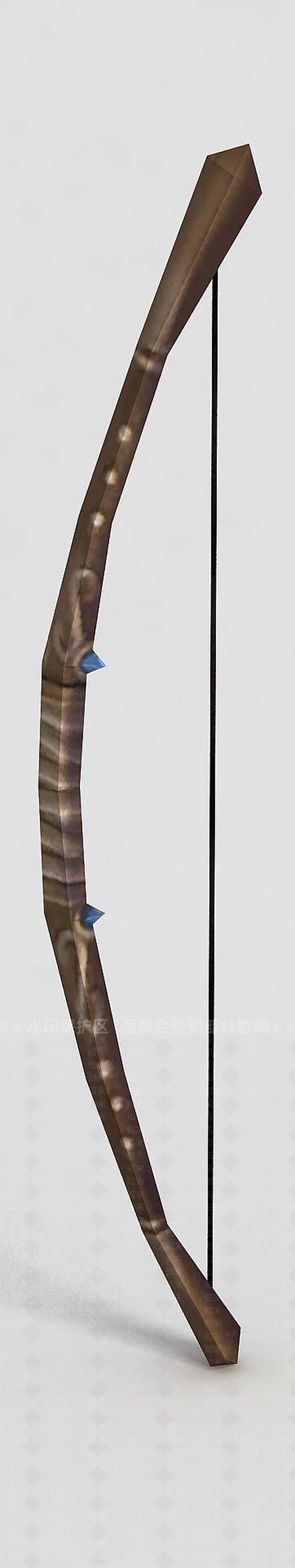 现代龙之谷游戏弓箭武器3D模型下载【ID:1189441740】