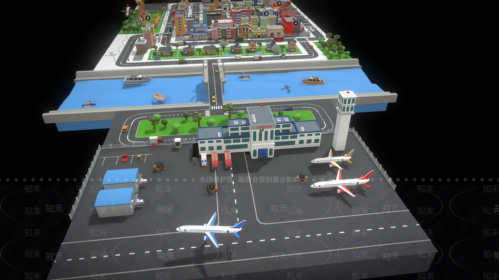 现代其他商业建筑3D模型下载【ID:1189442004】