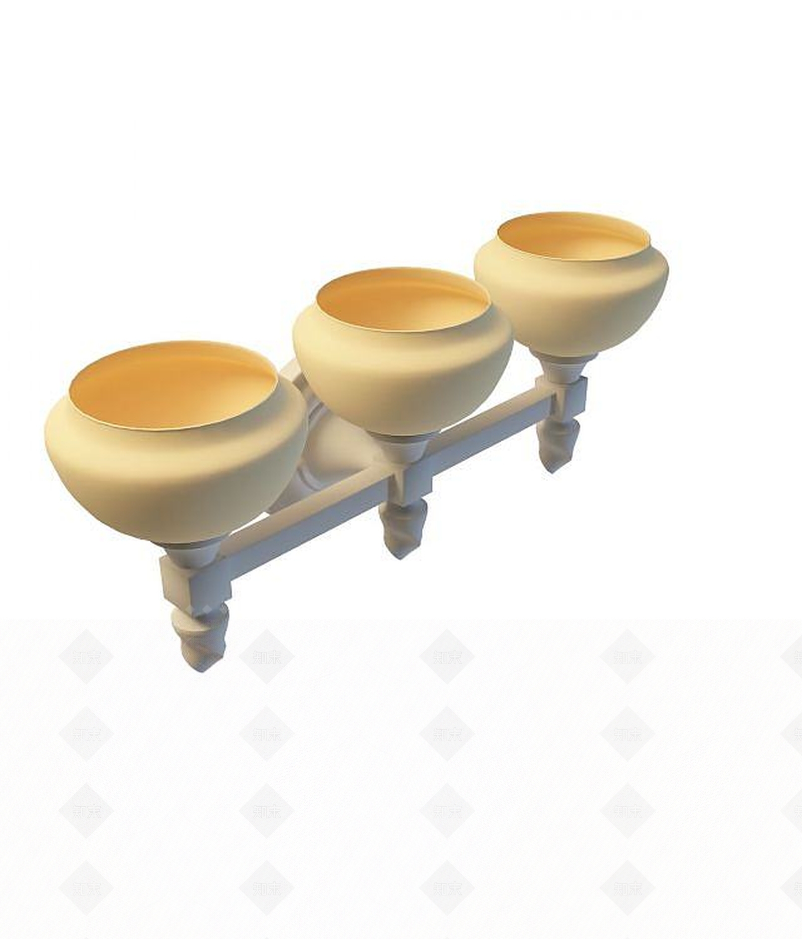 现代客厅壁灯3D模型下载【ID:1189442091】