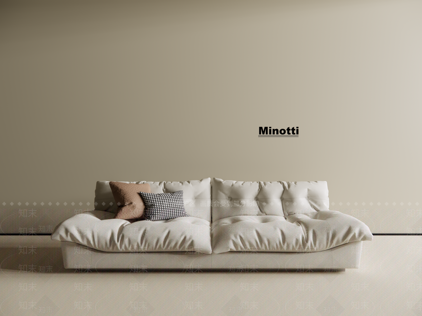 现代轻奢云朵沙发3D模型下载【ID:1189443409】