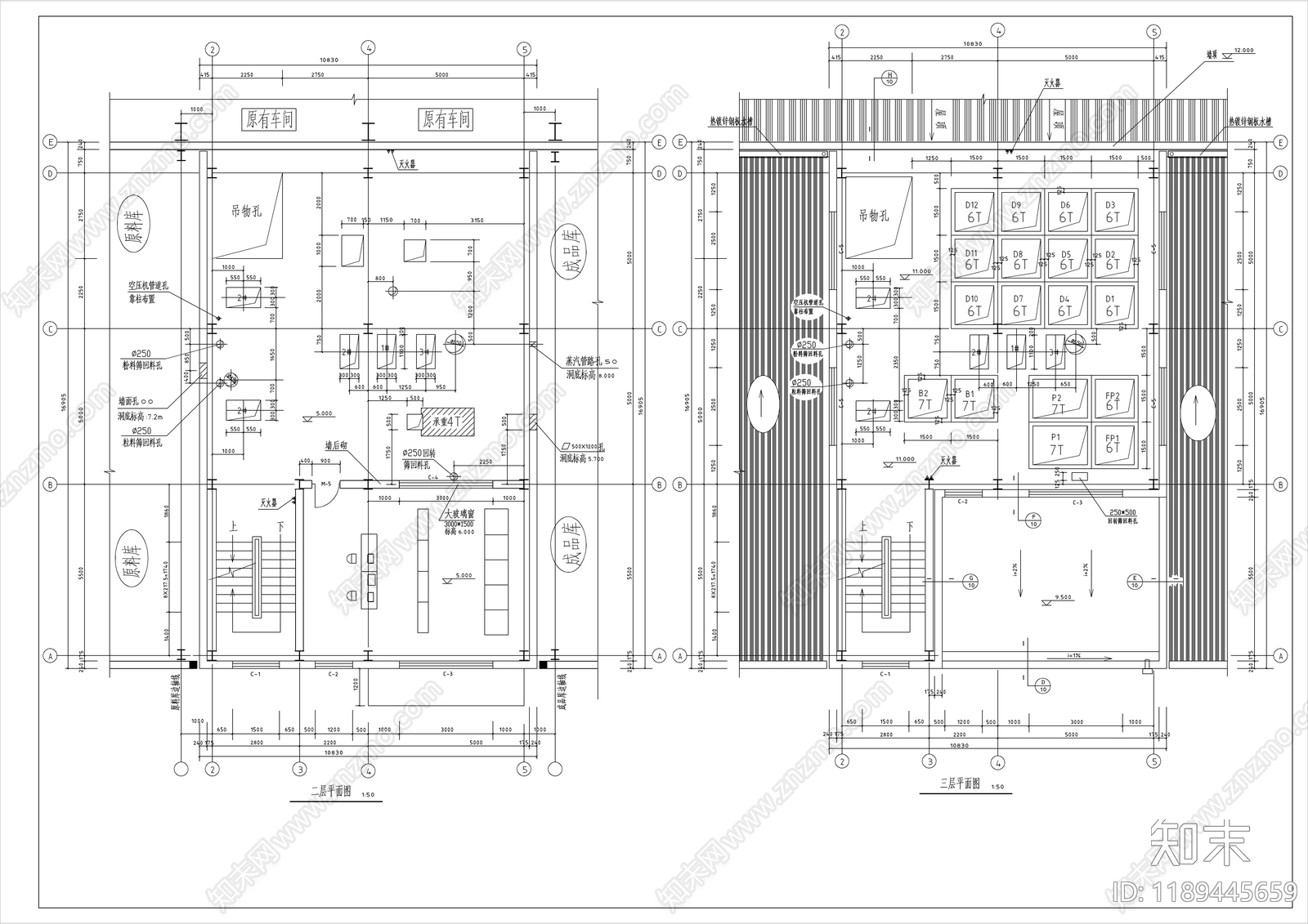 钢结构cad施工图下载【ID:1189445659】
