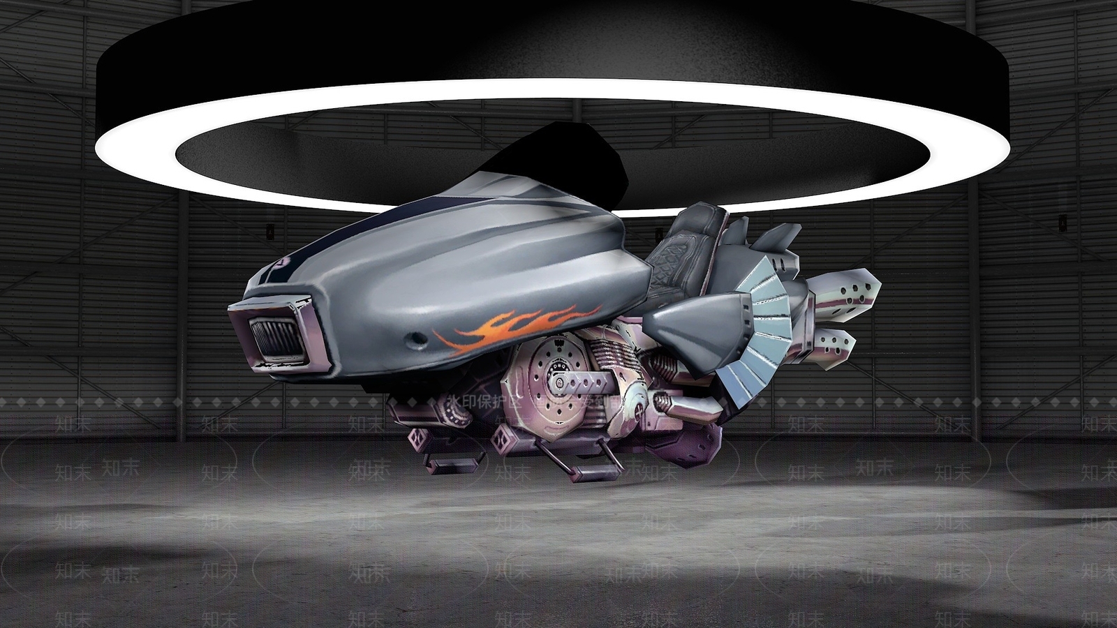 现代神魔坐骑机械飞行器3D模型下载【ID:1189446547】