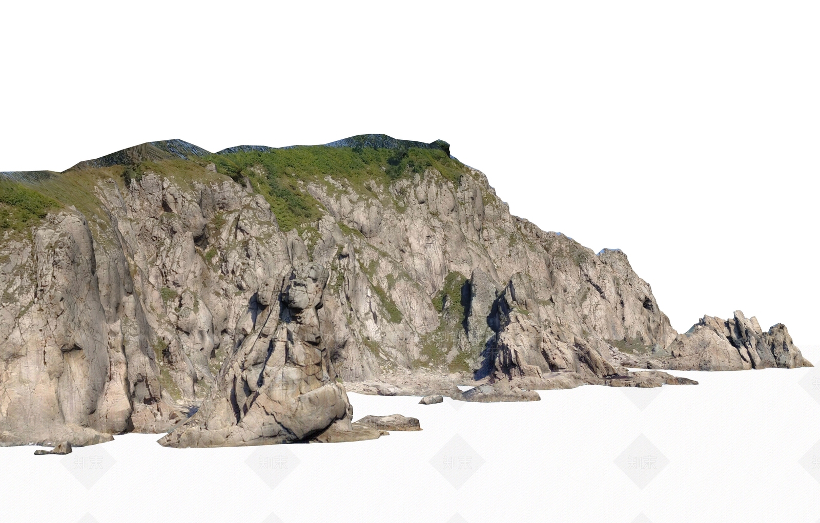 现代山SU模型下载【ID:1189449729】