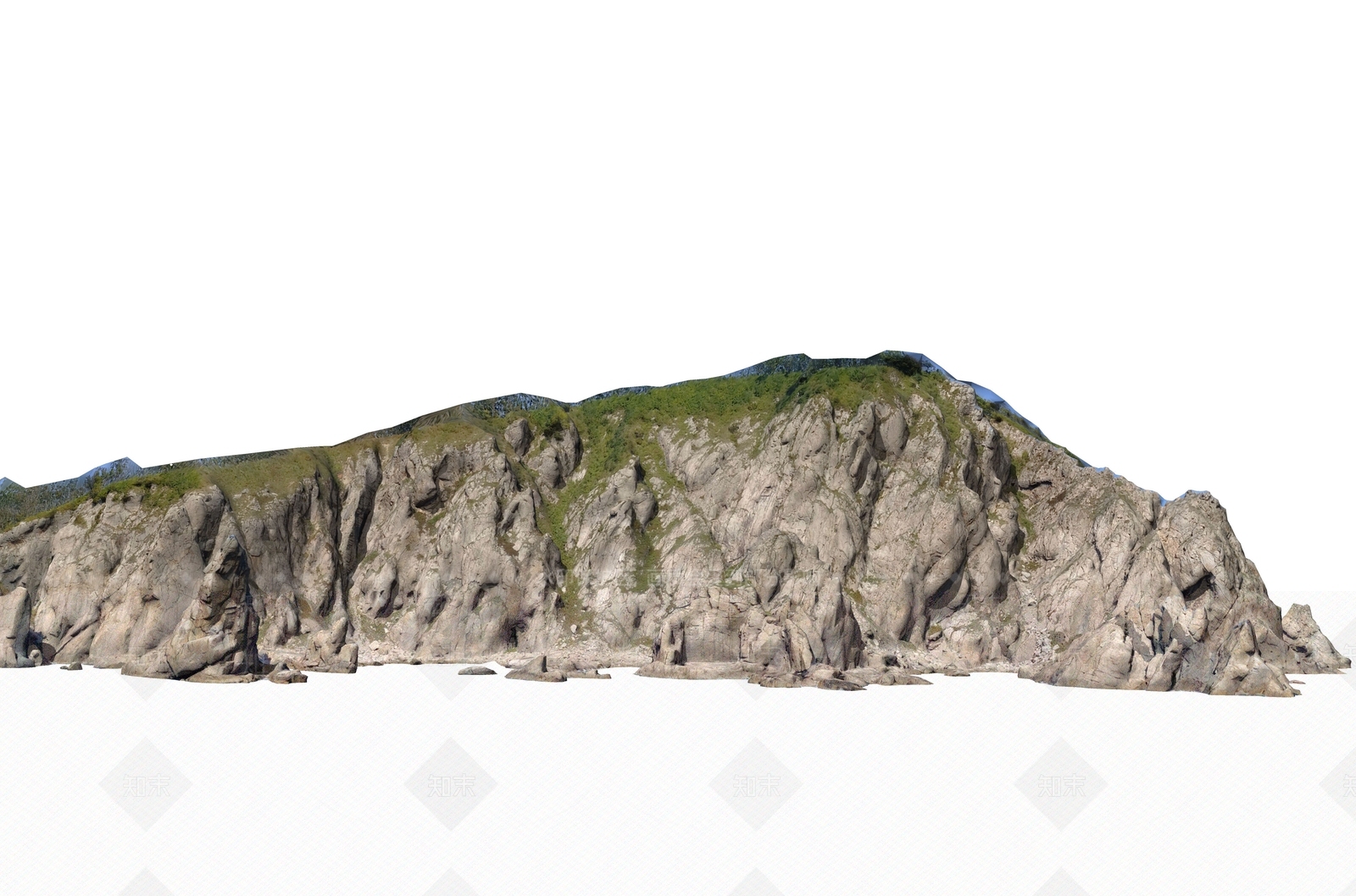 现代山SU模型下载【ID:1189449729】